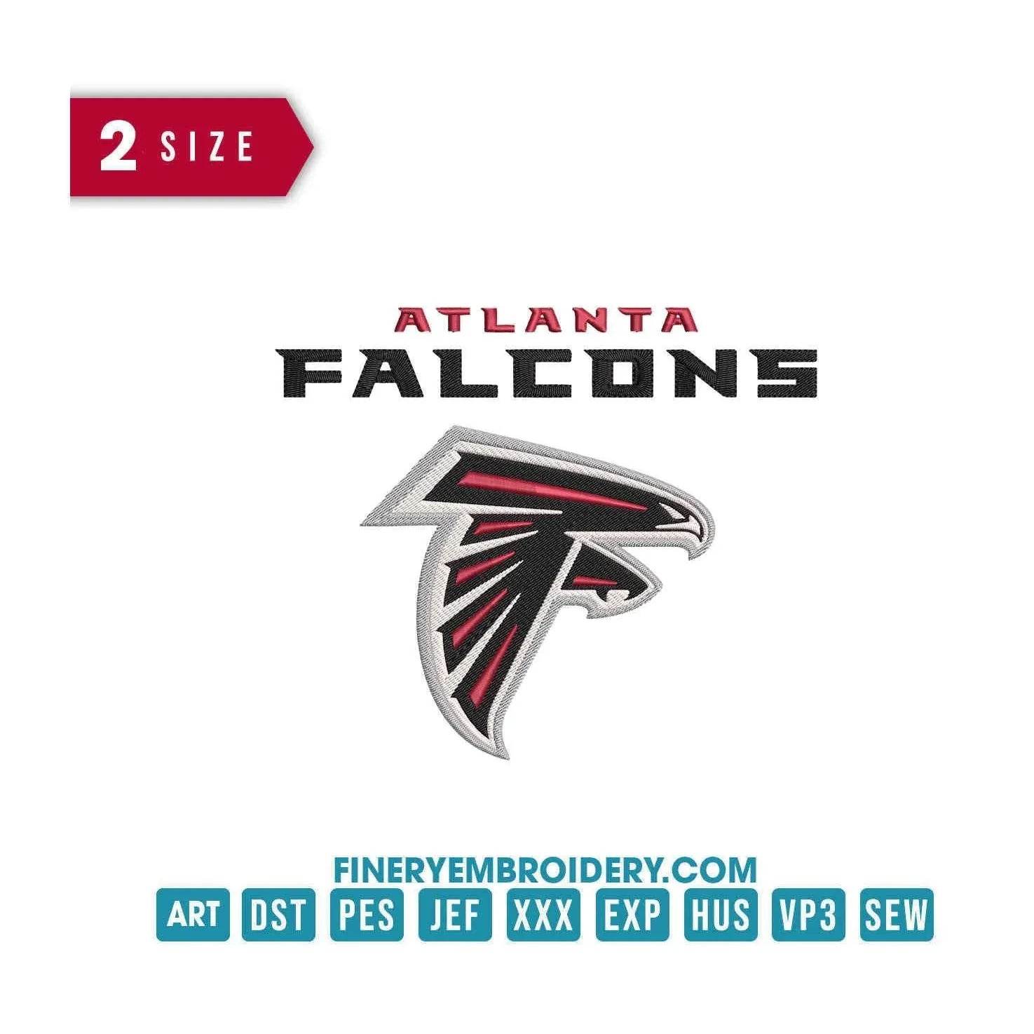 Atlanta Falcons 2 : Embroidery Design