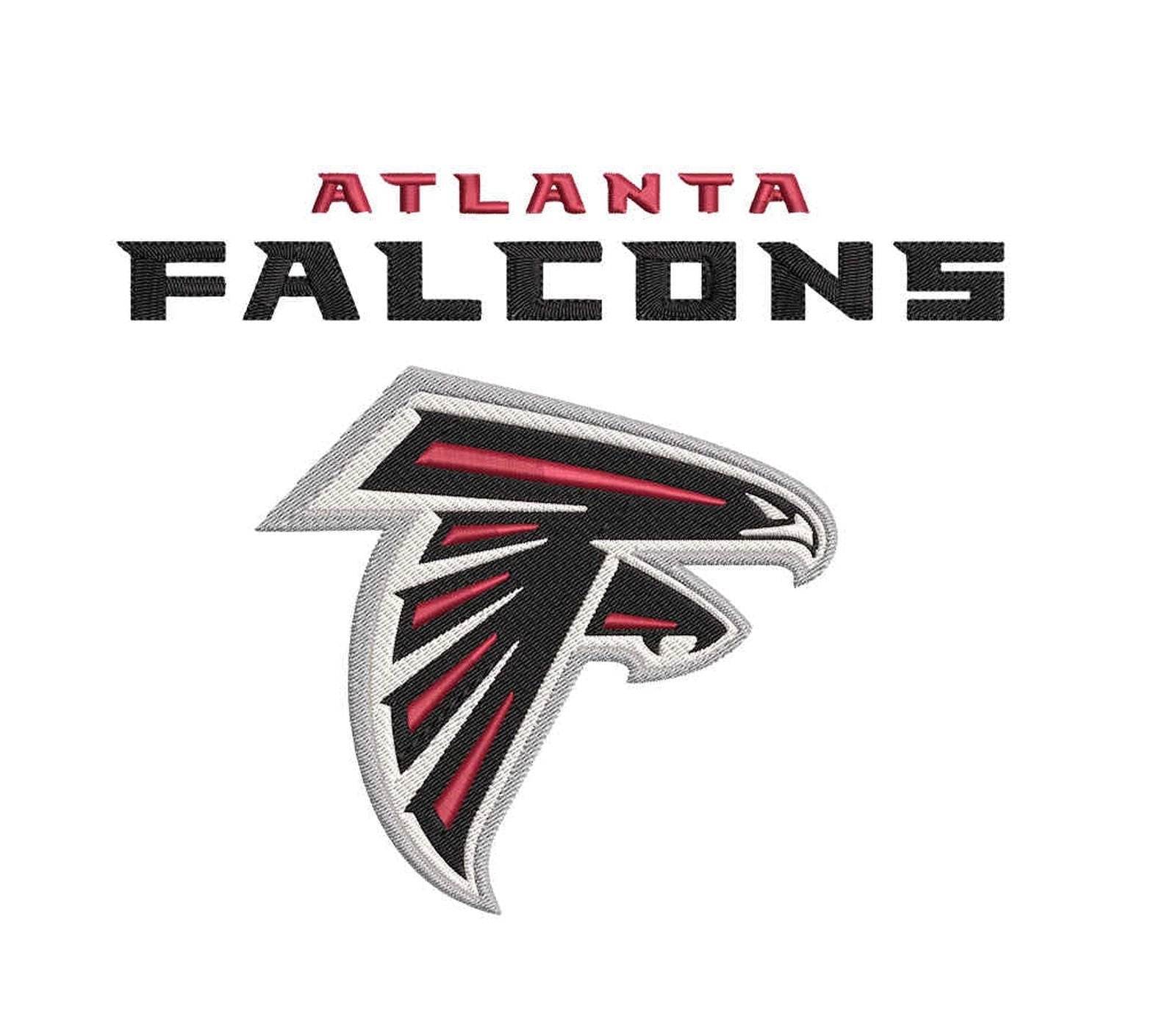 ATLANTA FALCONS- Pack of 6 Designs - Embroidery Design - Image 4