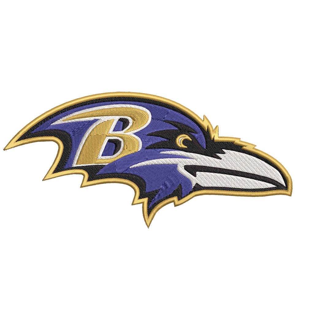 Baltimore Ravens 1 : Embroidery Design - Image 3
