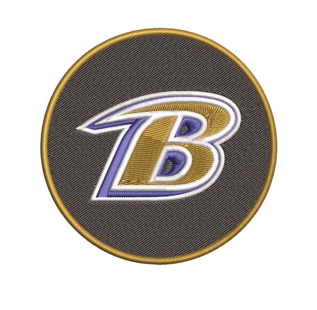 Baltimore Ravens 4 : Embroidery Design - Image 3