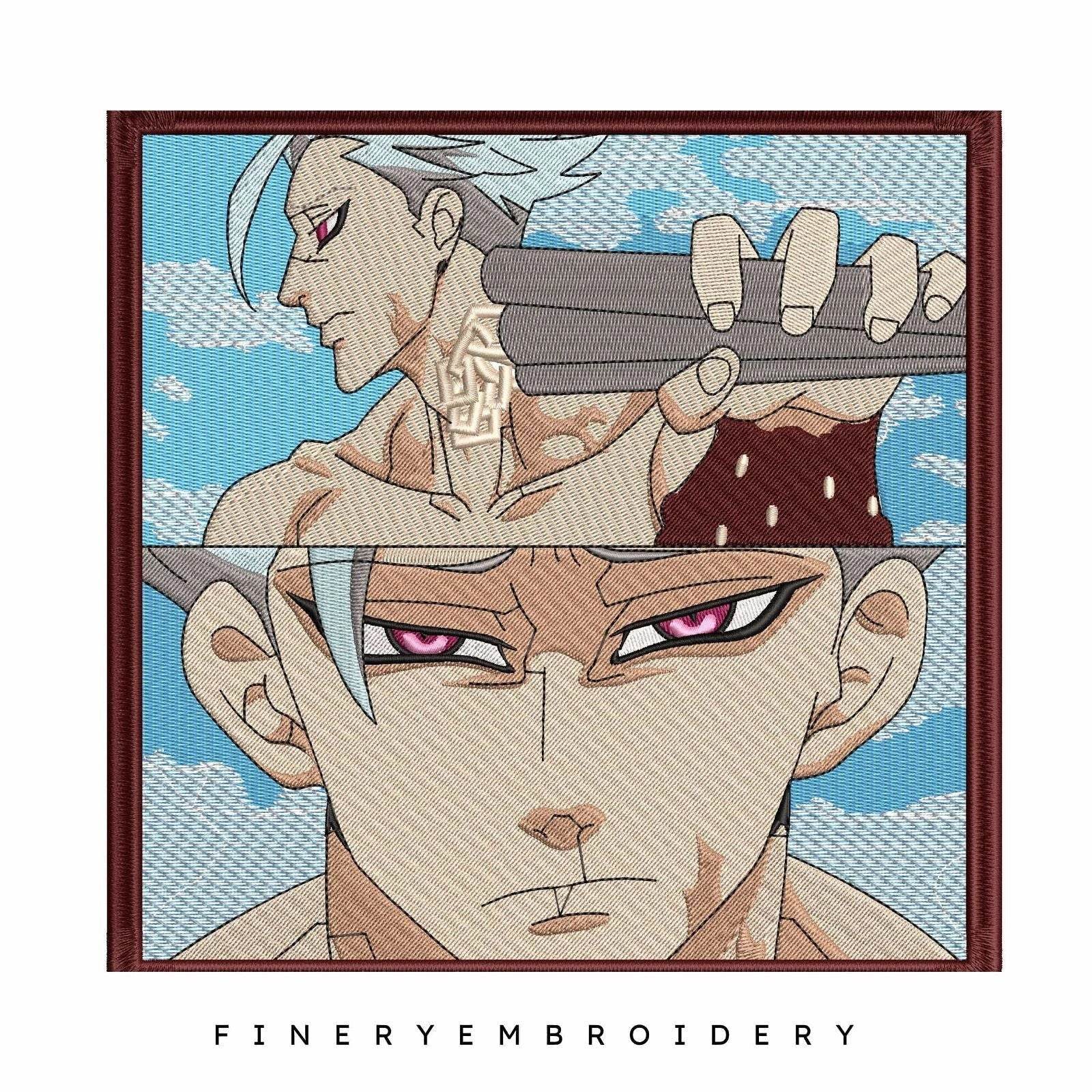 Ban Seven Deadly Sins Rectangle - Anime - Embroidery Design - Image 2