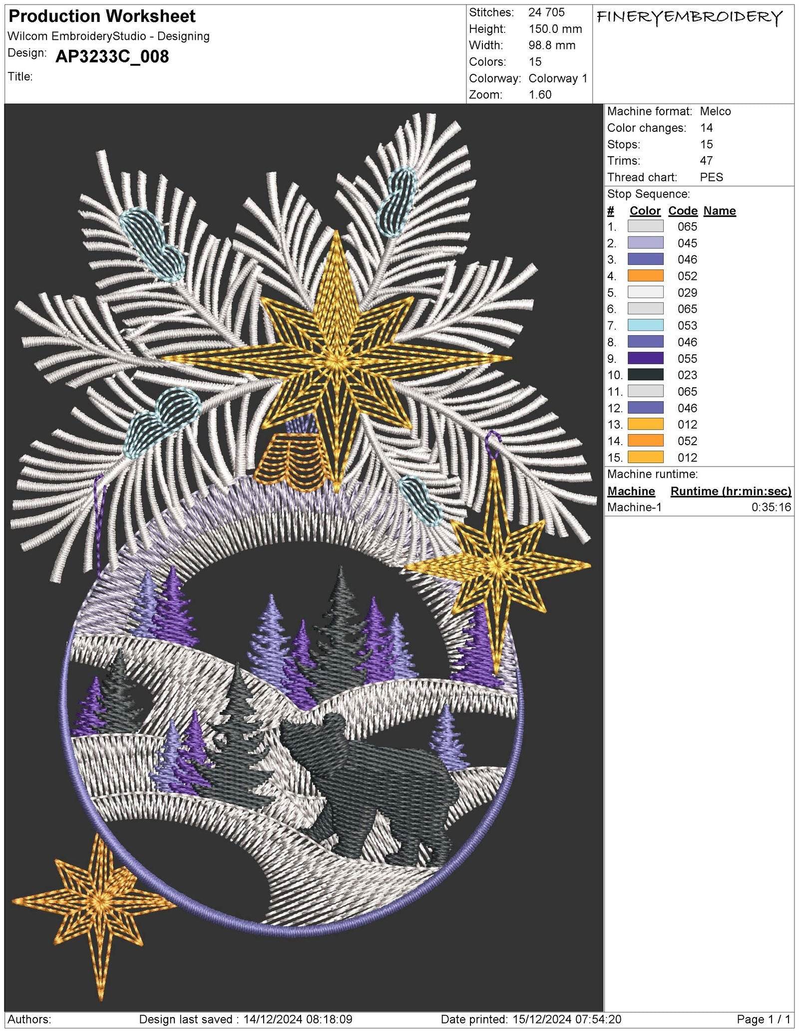 Christmas Ornament Embroidery Pack - 9 Magical Designs! - Image 4