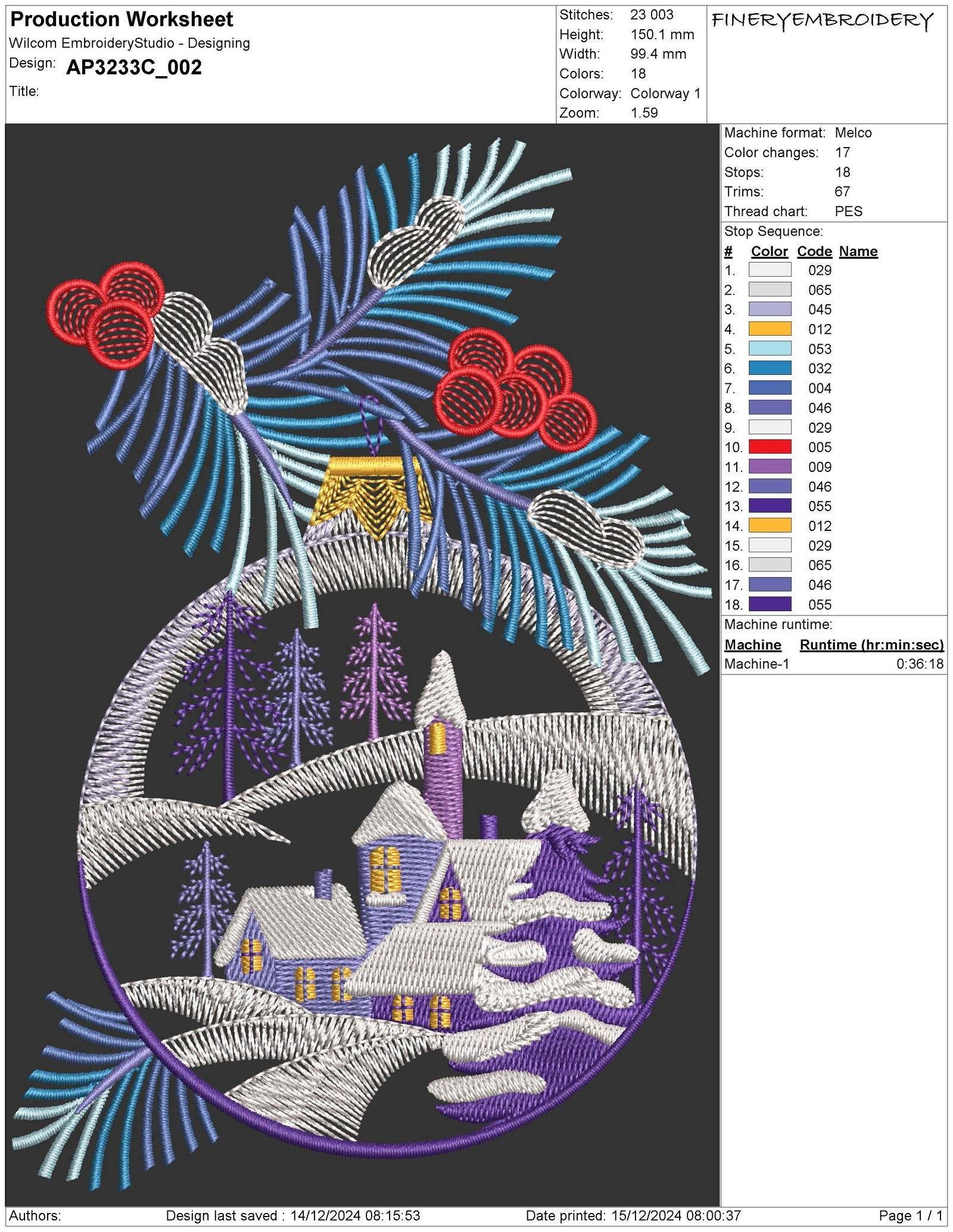 Christmas Ornament Embroidery Pack - 9 Magical Designs! - Image 7