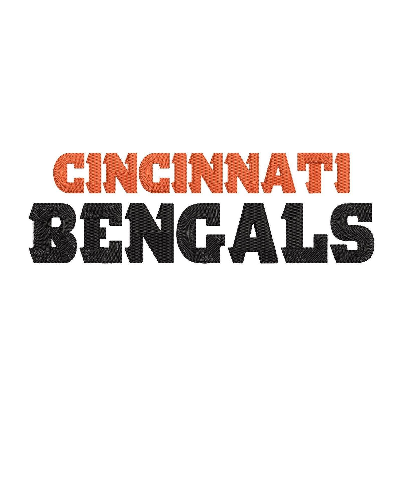 Cincinnati Bengals Embroidery Design 7 - Image 2