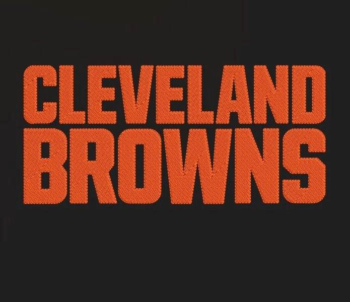 CLEVELAND BROWNS- Football Team Embroidery Pack of 6 Designs - Image 4