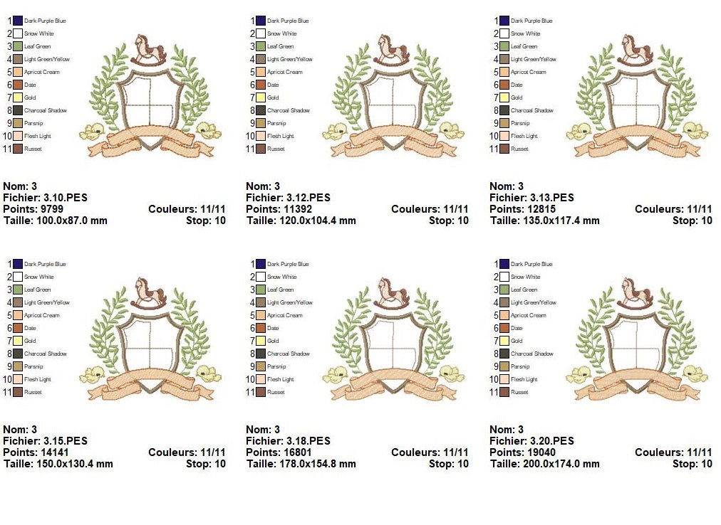 Country Elegance Embroidery Designs: A Touch of Rustic Charm - Image 3