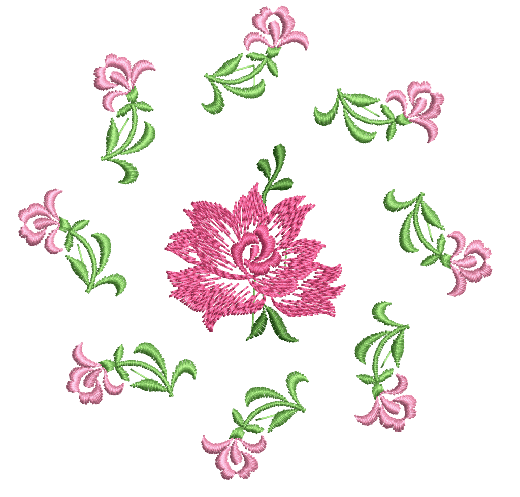 Dainty runners: Embroidery Design Pack - Image 5
