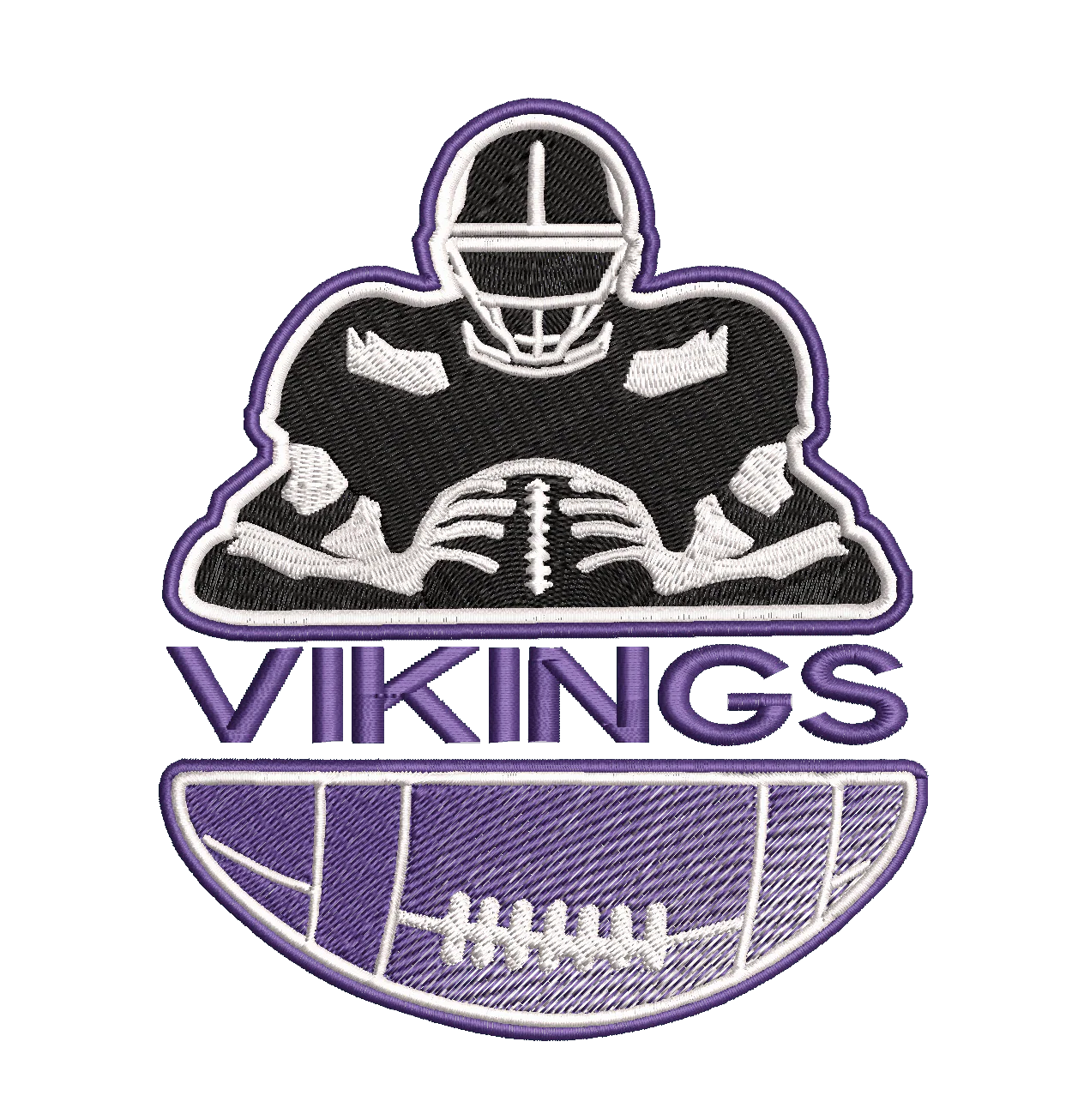 Detroit Lions Team Player : Football Player Embroidery Design - Image 7