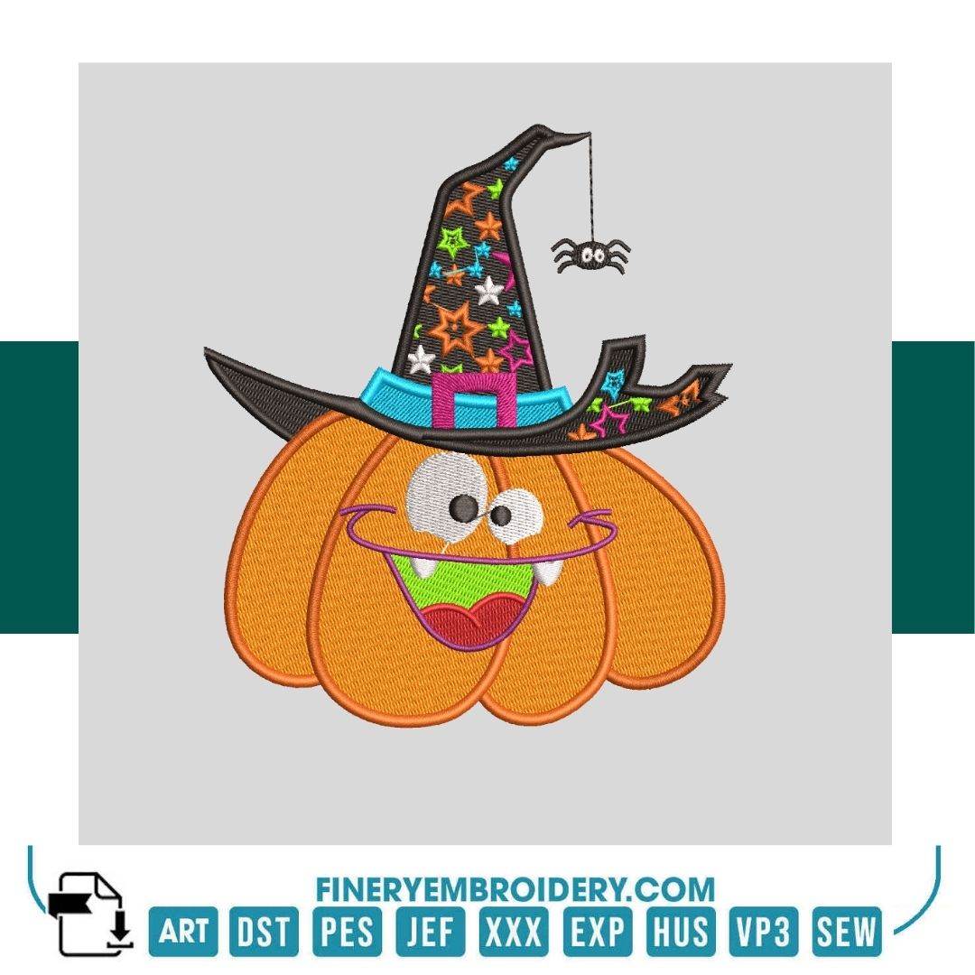 Fall & Halloween Embroidery Designs – 3 Patterns in 3 Sizes - Image 3