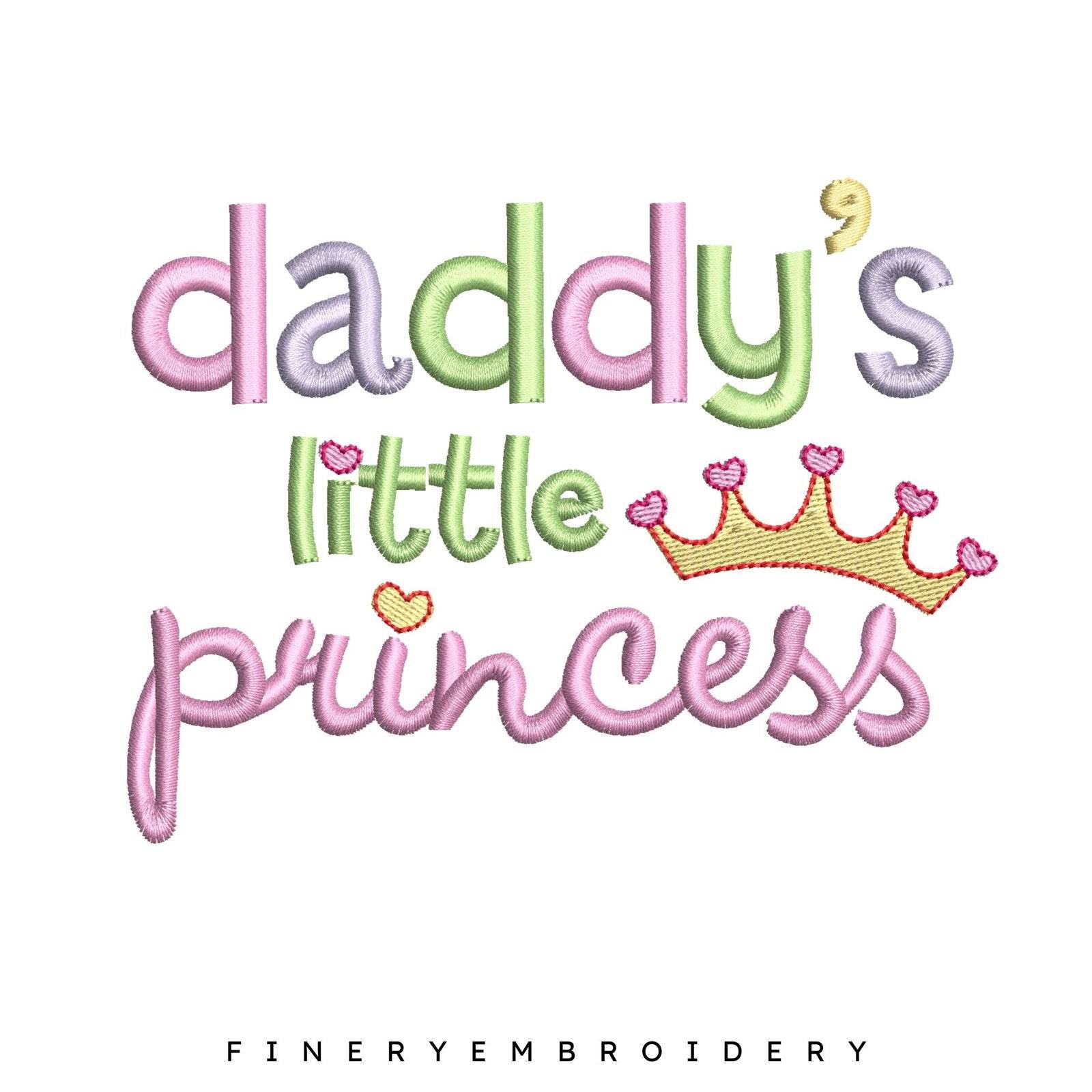 Father's Day Embroidery Pack - 6 Designs - 2 sizes - Image 4