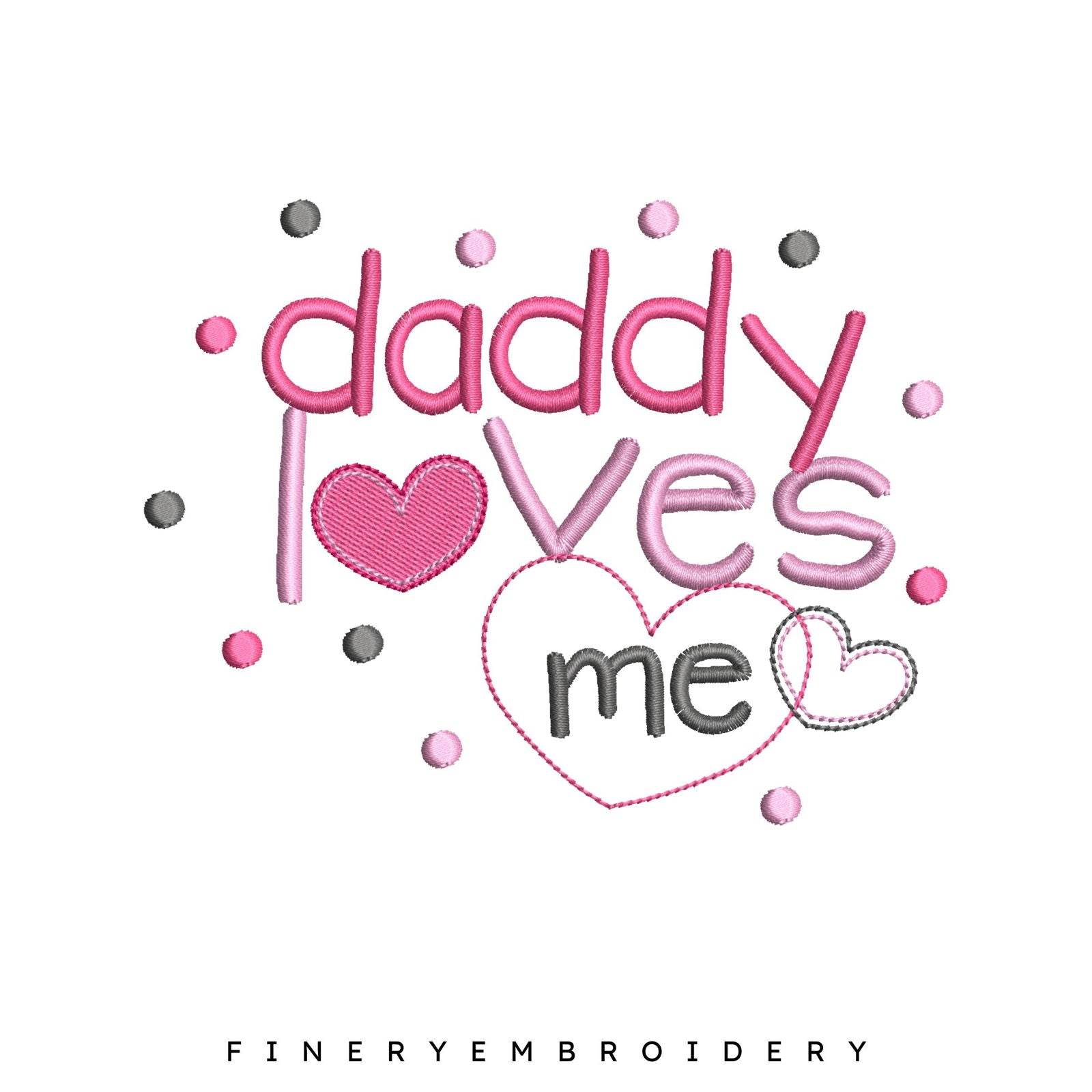 Father's Day Embroidery Pack - 6 Designs - 2 sizes - Image 7