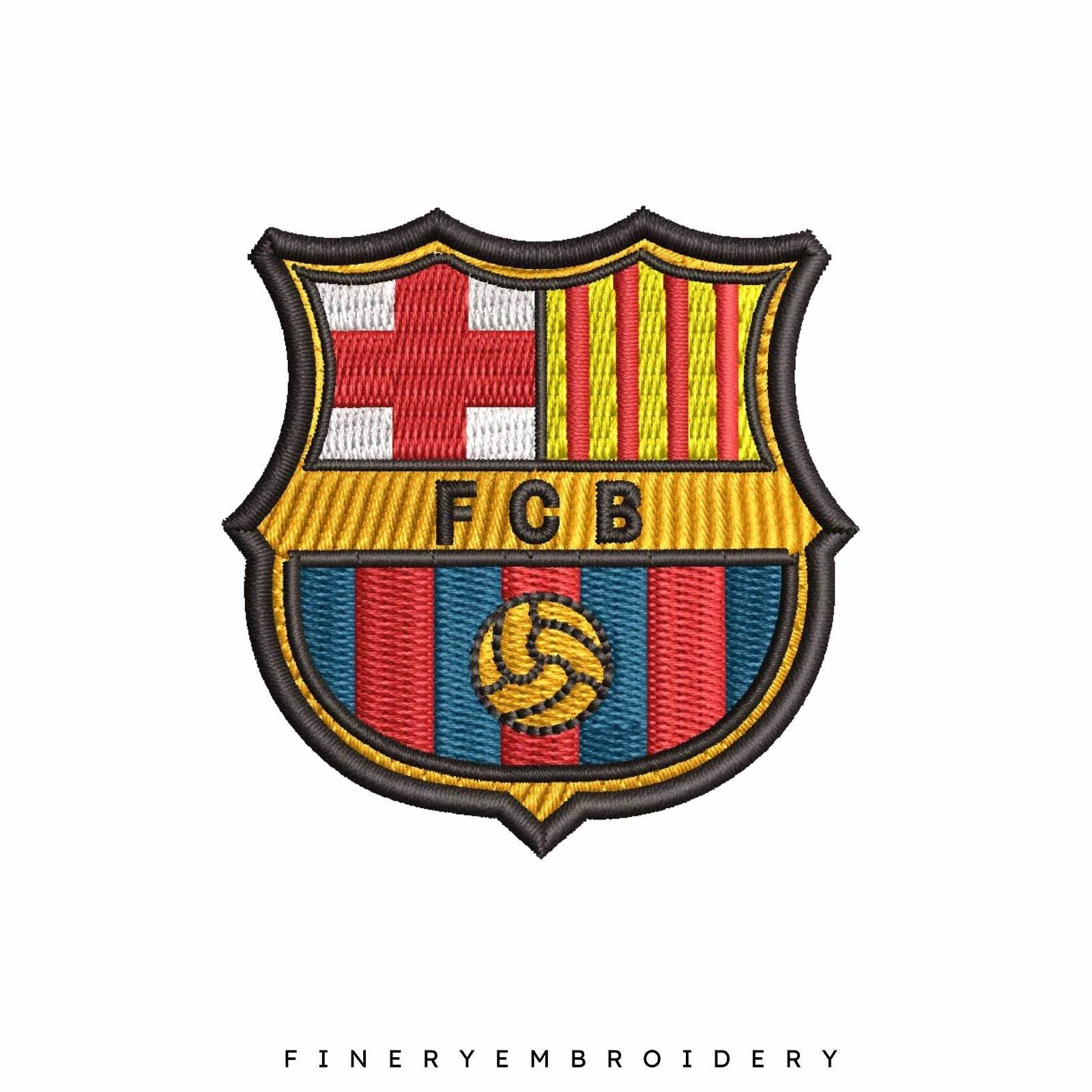 FC Barcelona Shield: Embroidery Design - Image 3
