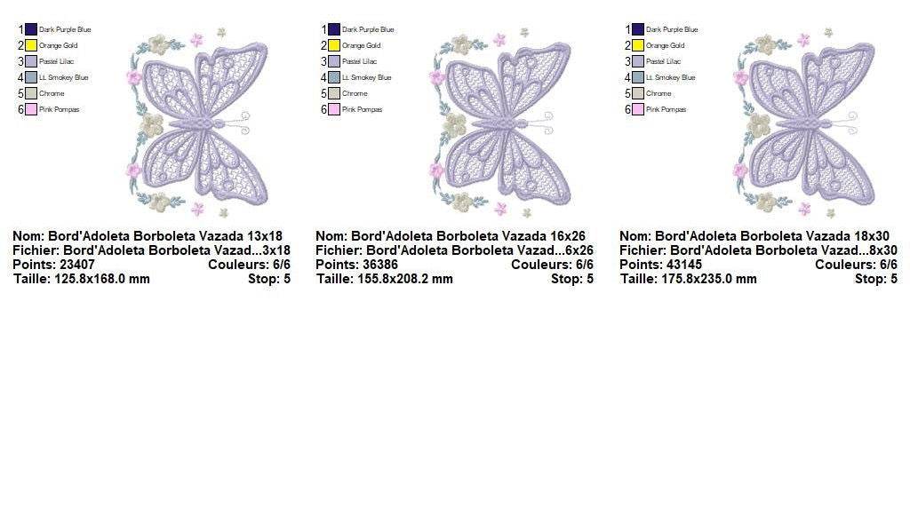 Frames & Nature Embroidery Design Pack - 17 Unique Designs in Multiple Sizes - Image 7