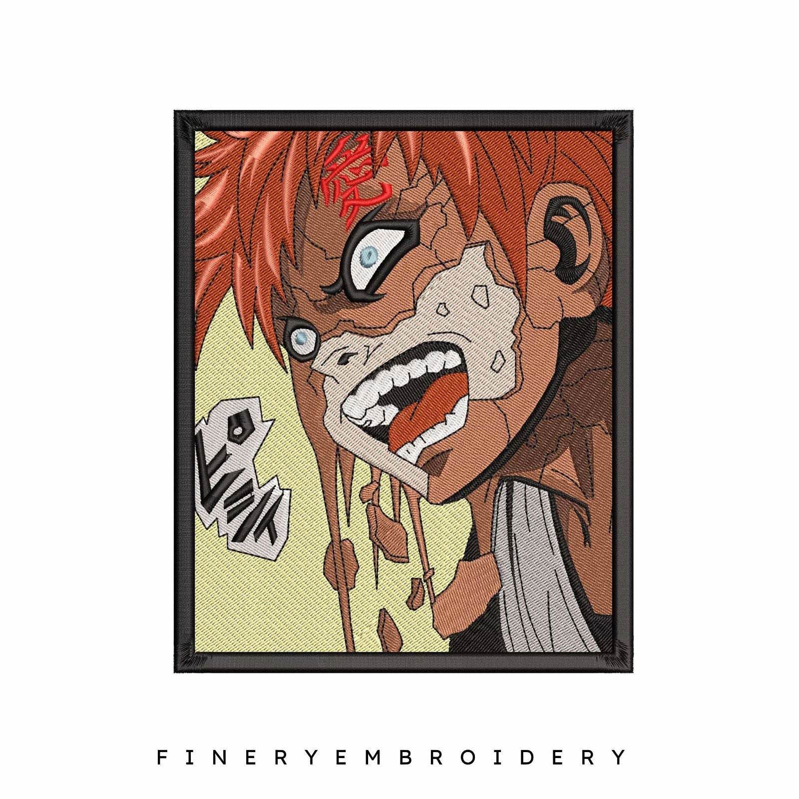 Gaara Anime  - Embroidery Designs - Image 2
