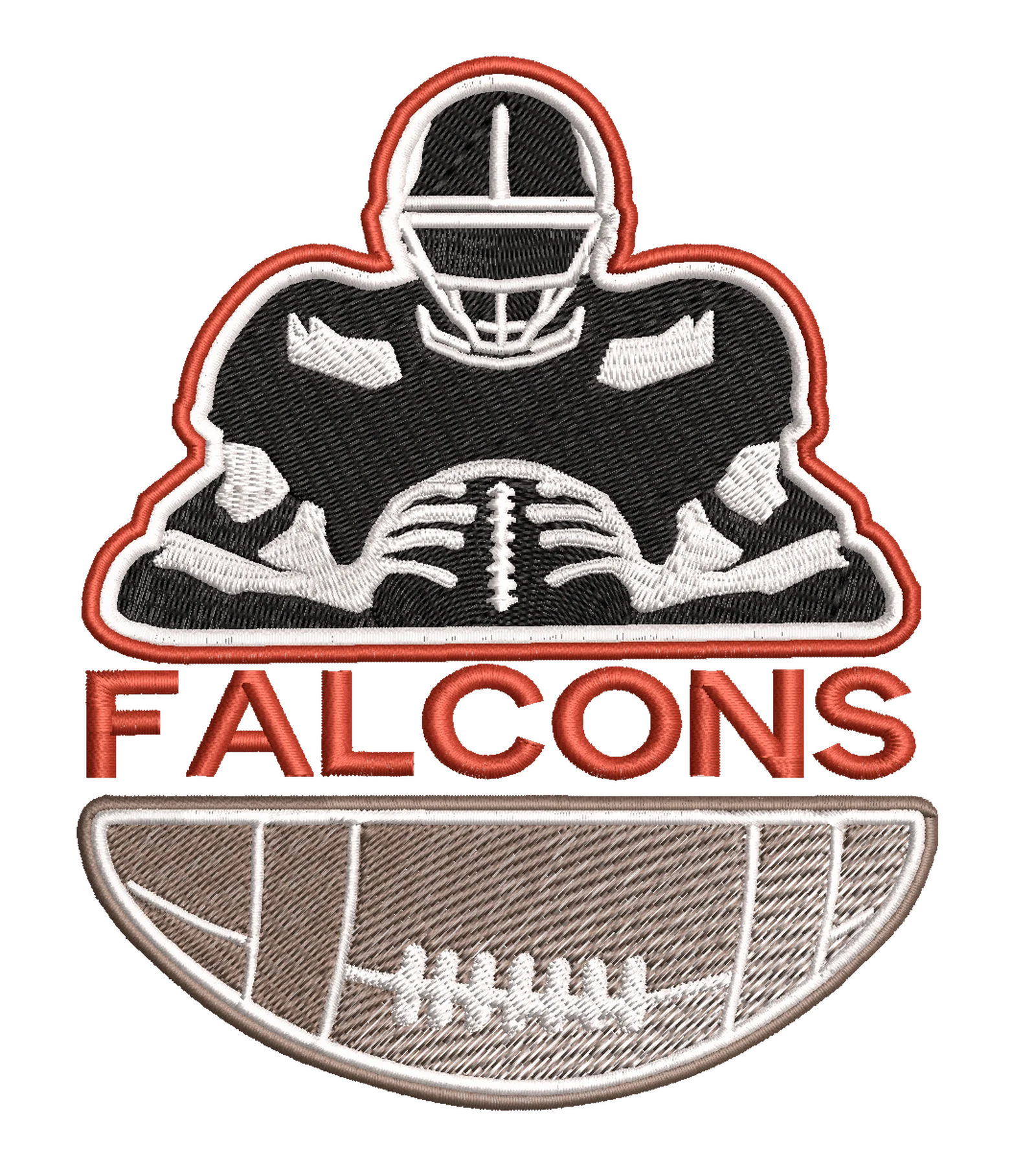 Green Bay Packers Team Player : Embroidery Design - Image 3
