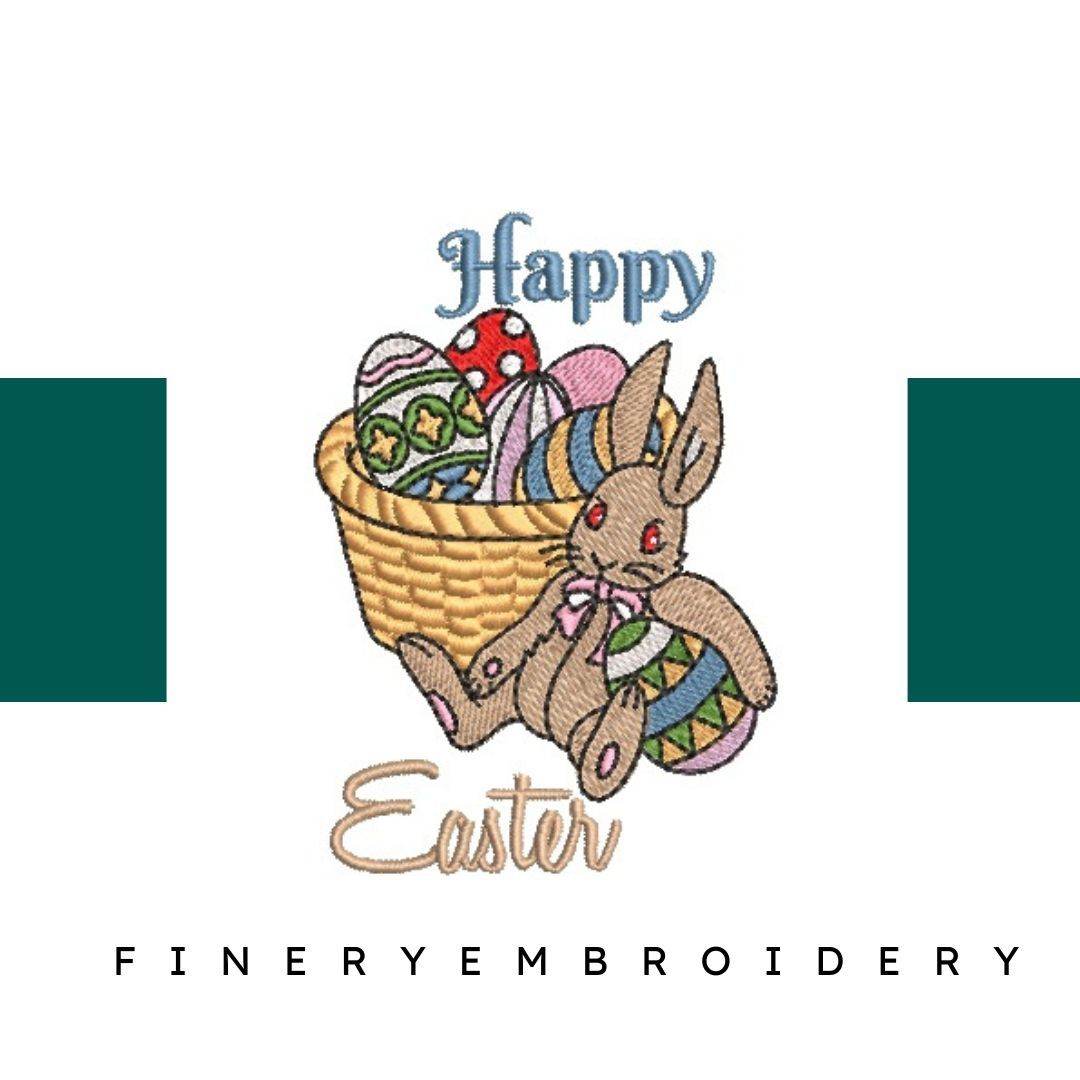 Happy Easter - Embroidery Designs