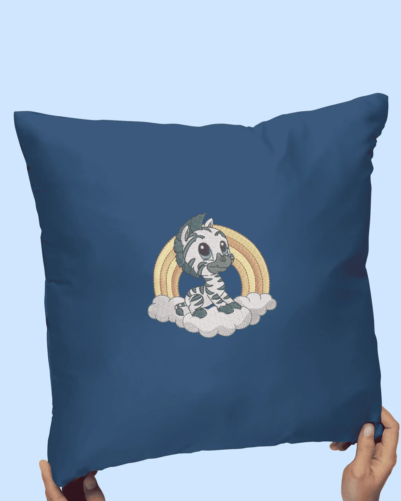 Happy Zebra Embroidery  - Embroidery Designs - Image 2