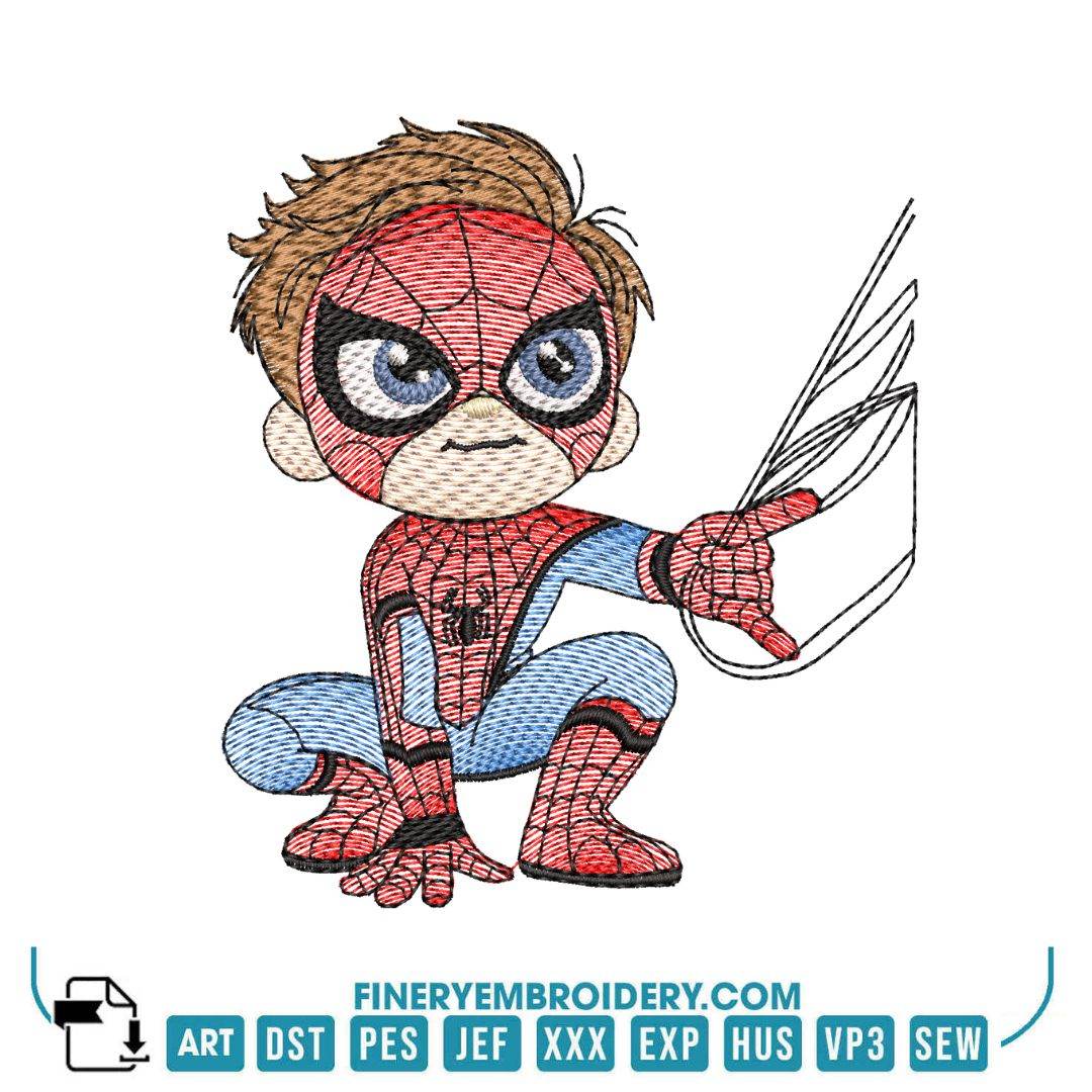 Heroic Adventures Embroidery Pack – 5 Superhero Designs in Multiple Sizes - Image 2