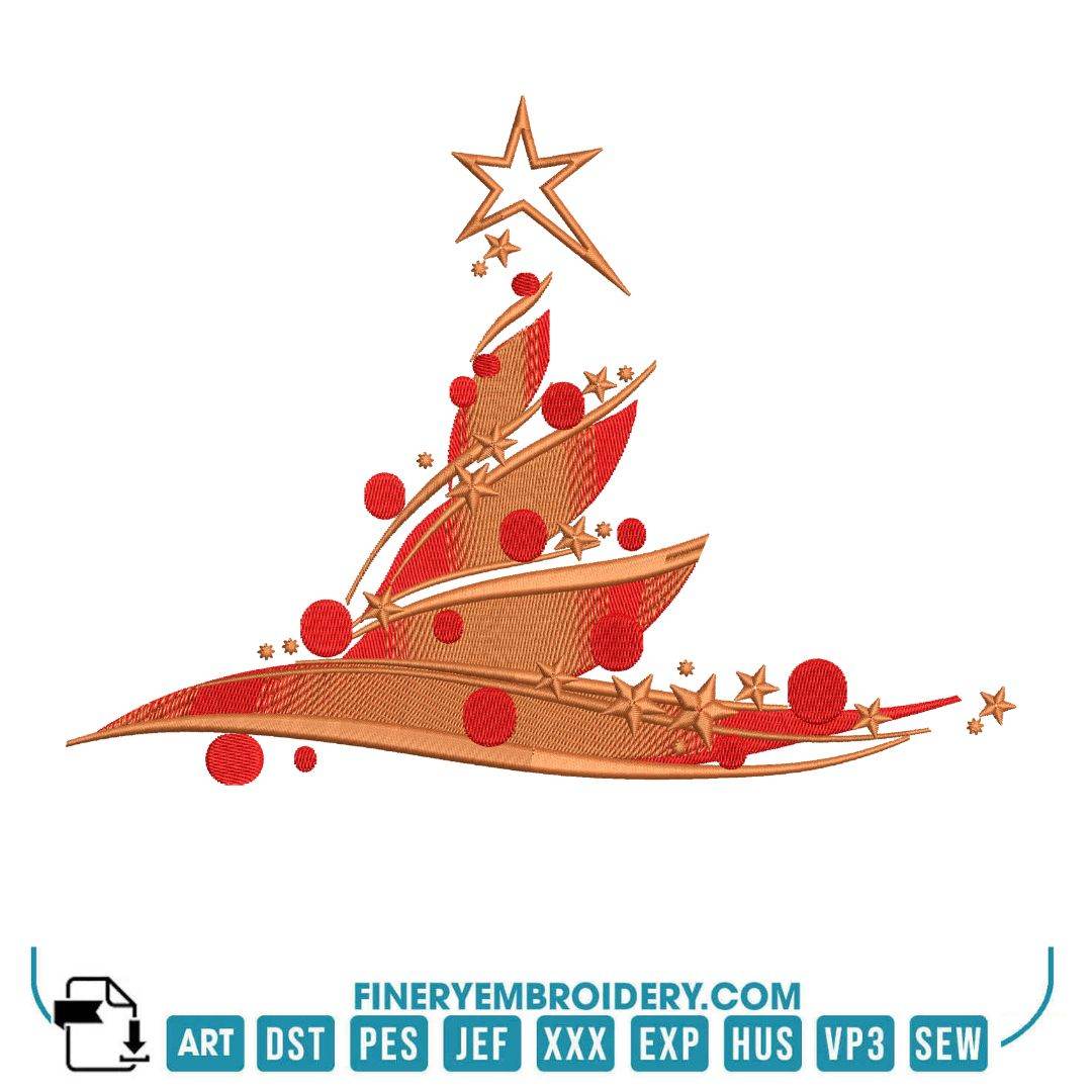 Holiday Decorations Embroidery Design Pack – 12 Festive designs - 3 Sizes - Image 10