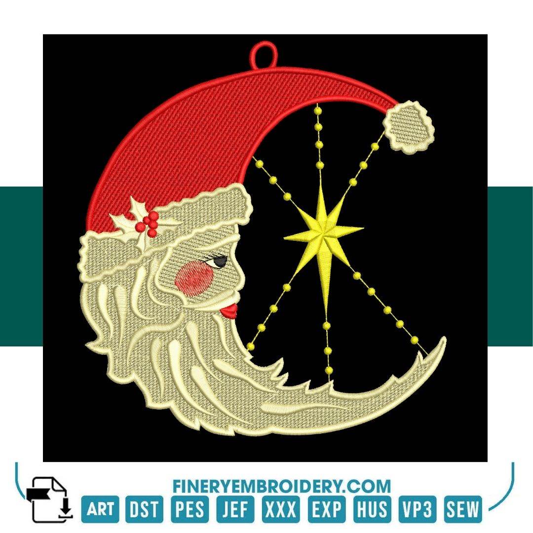 Holiday Embroidery Designs Pack – 7 Christmas Ornaments & Festive Patterns - Image 3