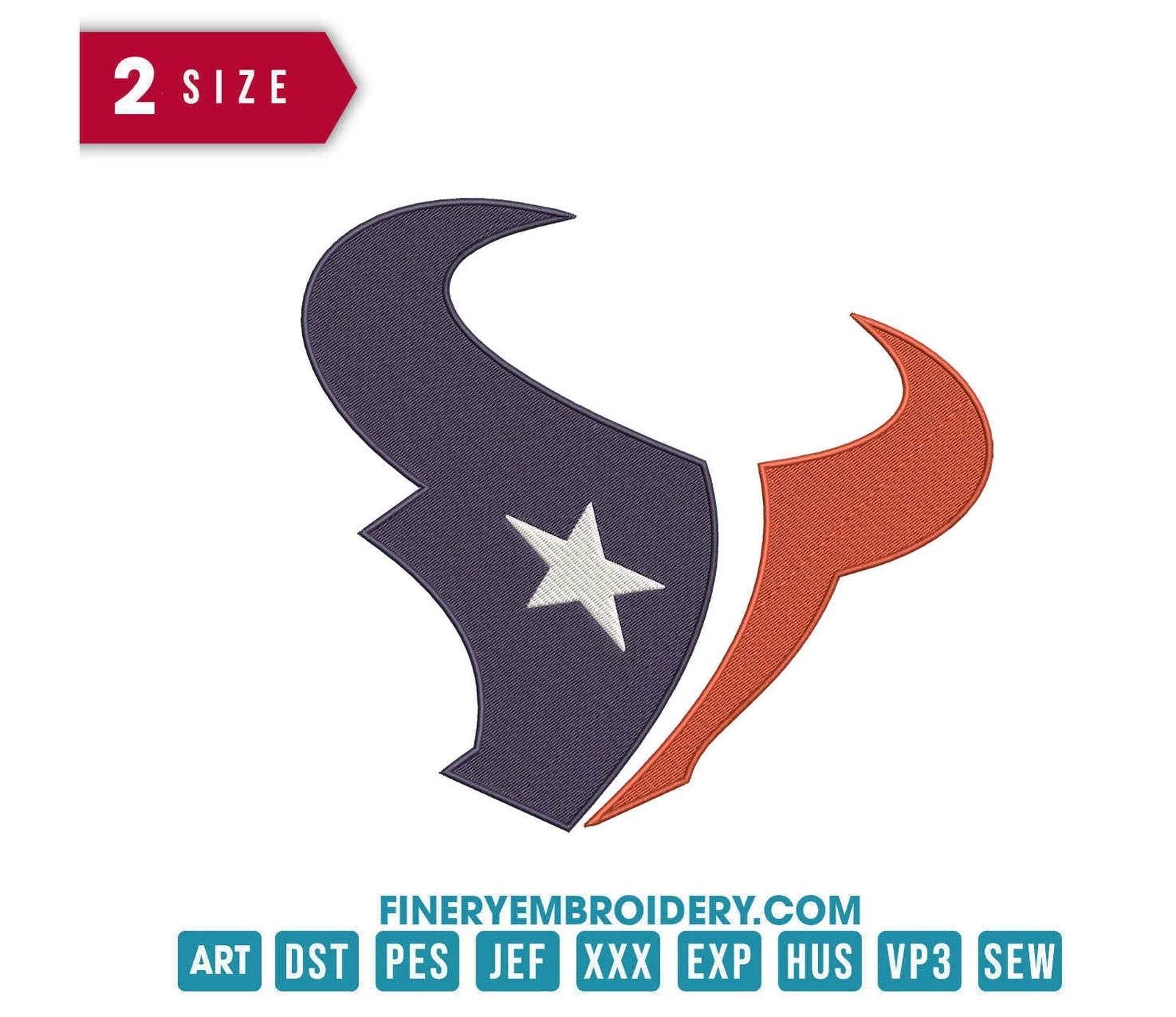 Houston Texans 1 : Embroidery Design