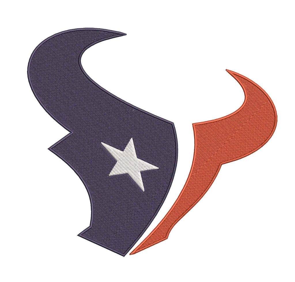 Houston Texans 1 : Embroidery Design - Image 2