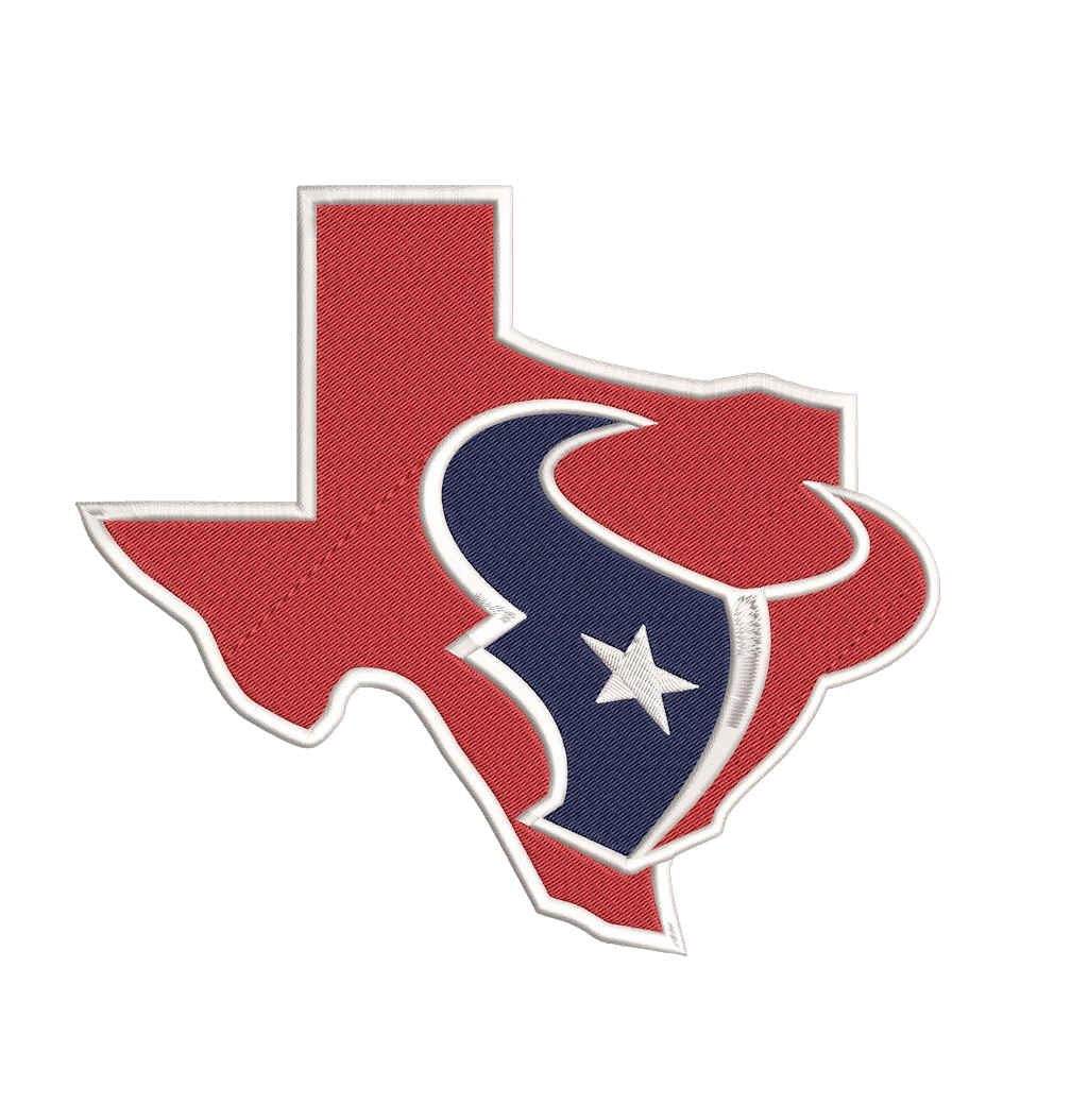 Houston Texans 3 : Embroidery Design - Image 3