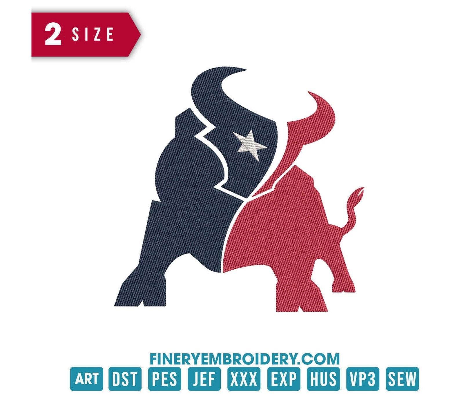 Houston Texans 6 : Embroidery Design