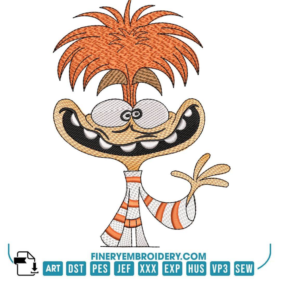 Inside Out Emotions Embroidery Design Pack – 12 Designs - 4 Sizes   | FineryEmbroidery - Image 2