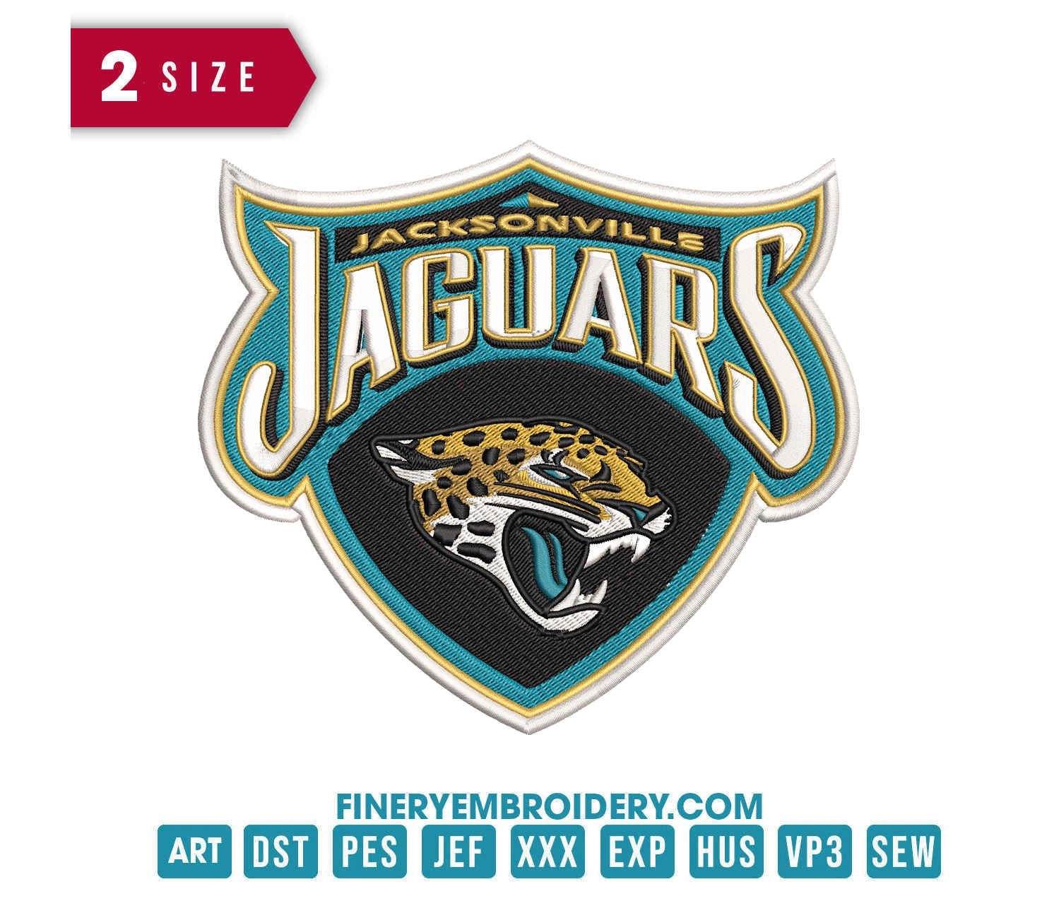Jacksonville Jaguar 2 : Embroidery Design