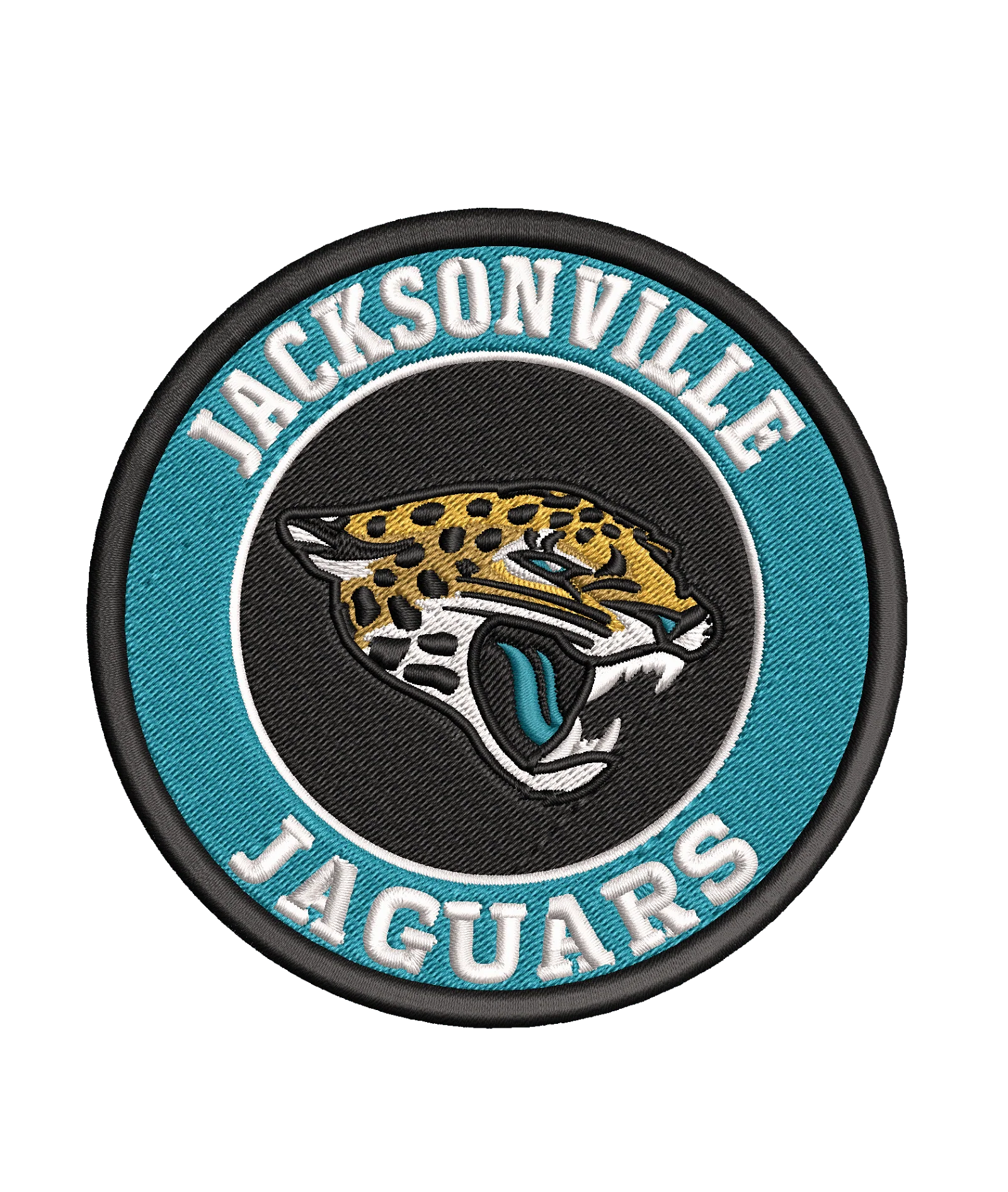 Jacksonville Jaguar 3 : Embroidery Design - Image 2