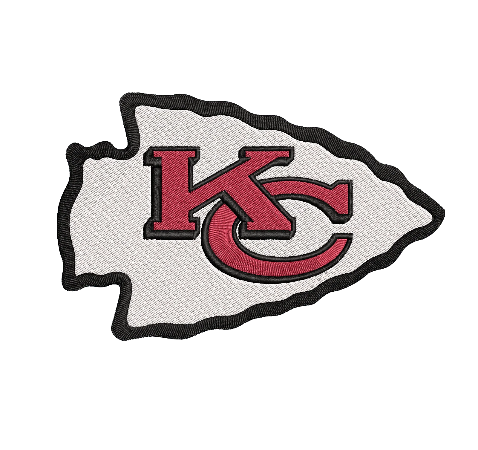 Kansas City Chiefs 1 : Embroidery Design - Image 2