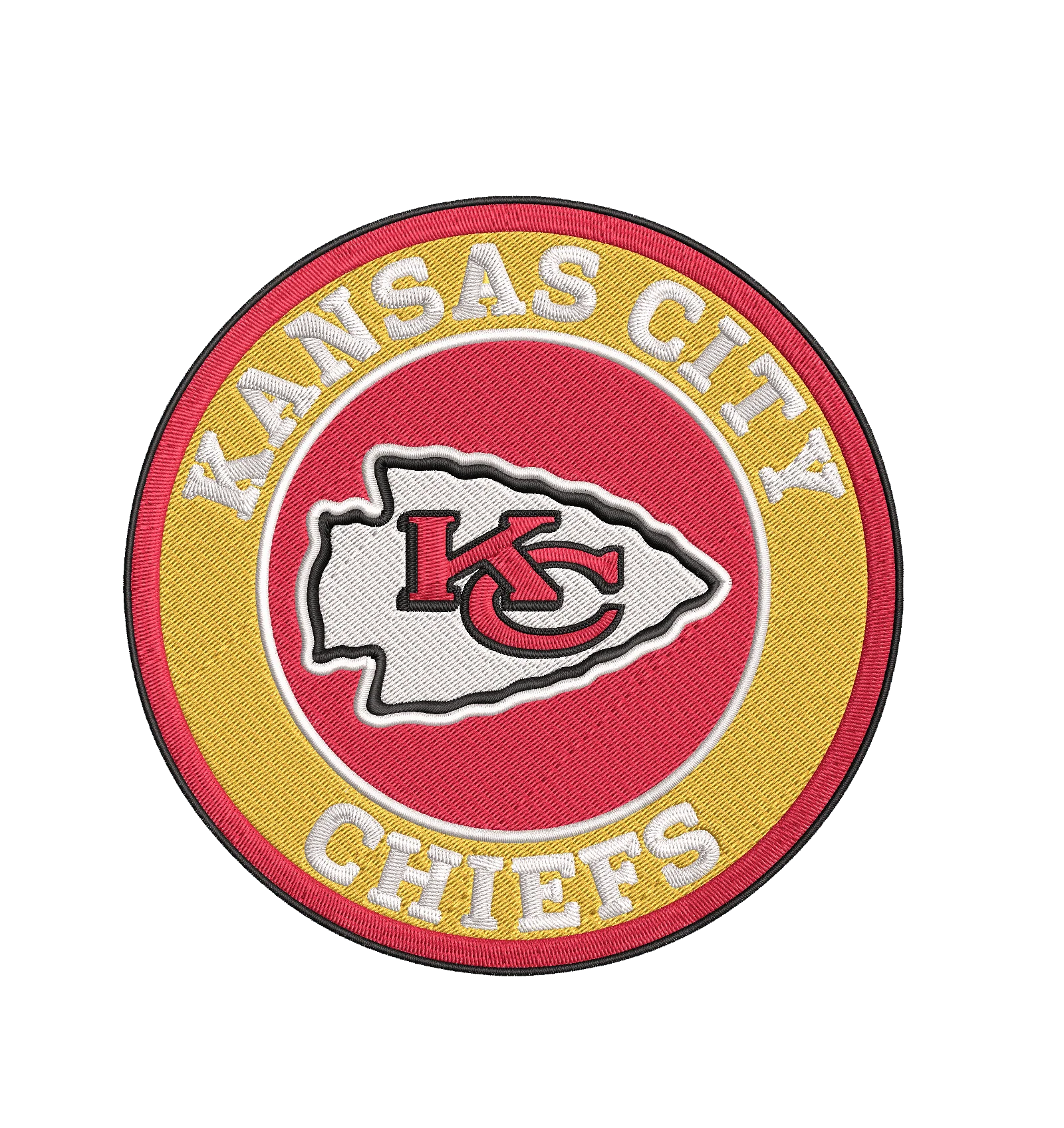 Kansas City Chiefs 2 : Embroidery Design - Image 2