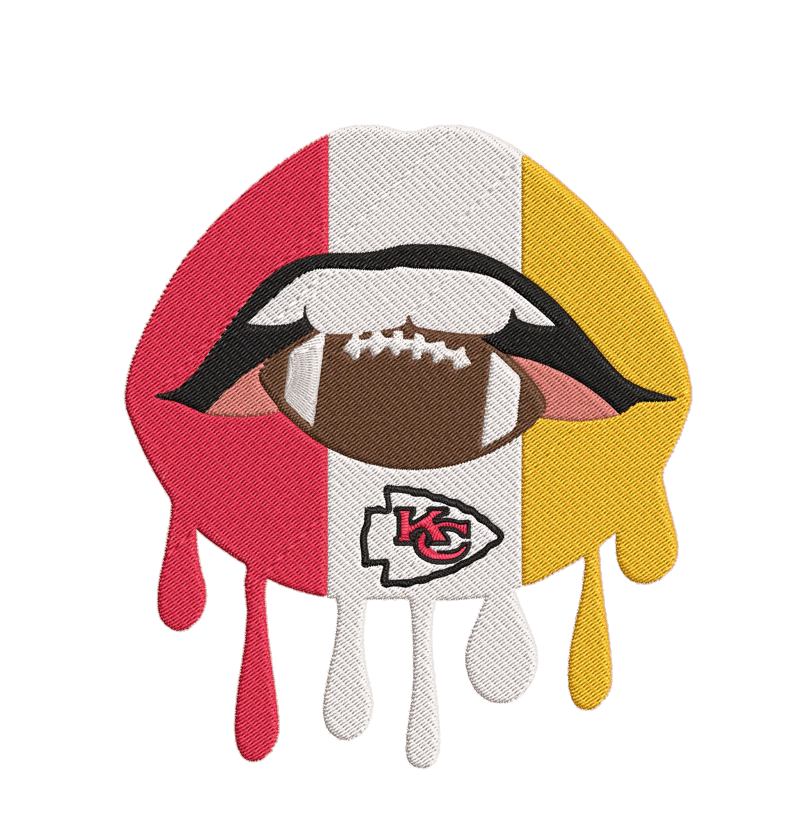 Kansas City Chiefs 9 : Embroidery Design - Image 2