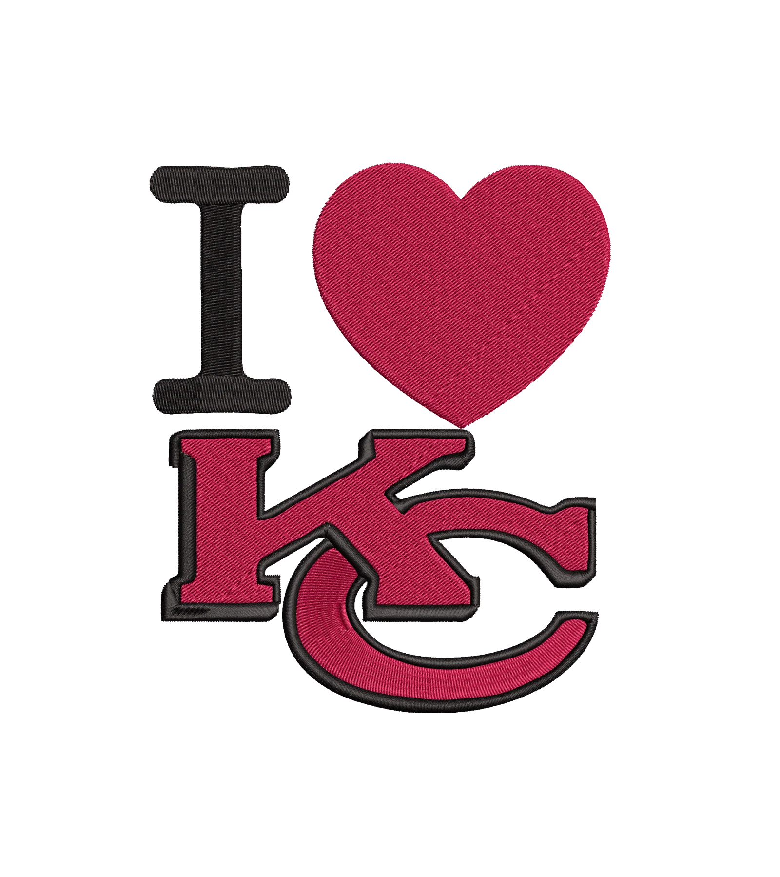 Kansas City Chiefs Embroidery - Pack of 6 Designs - Image 4