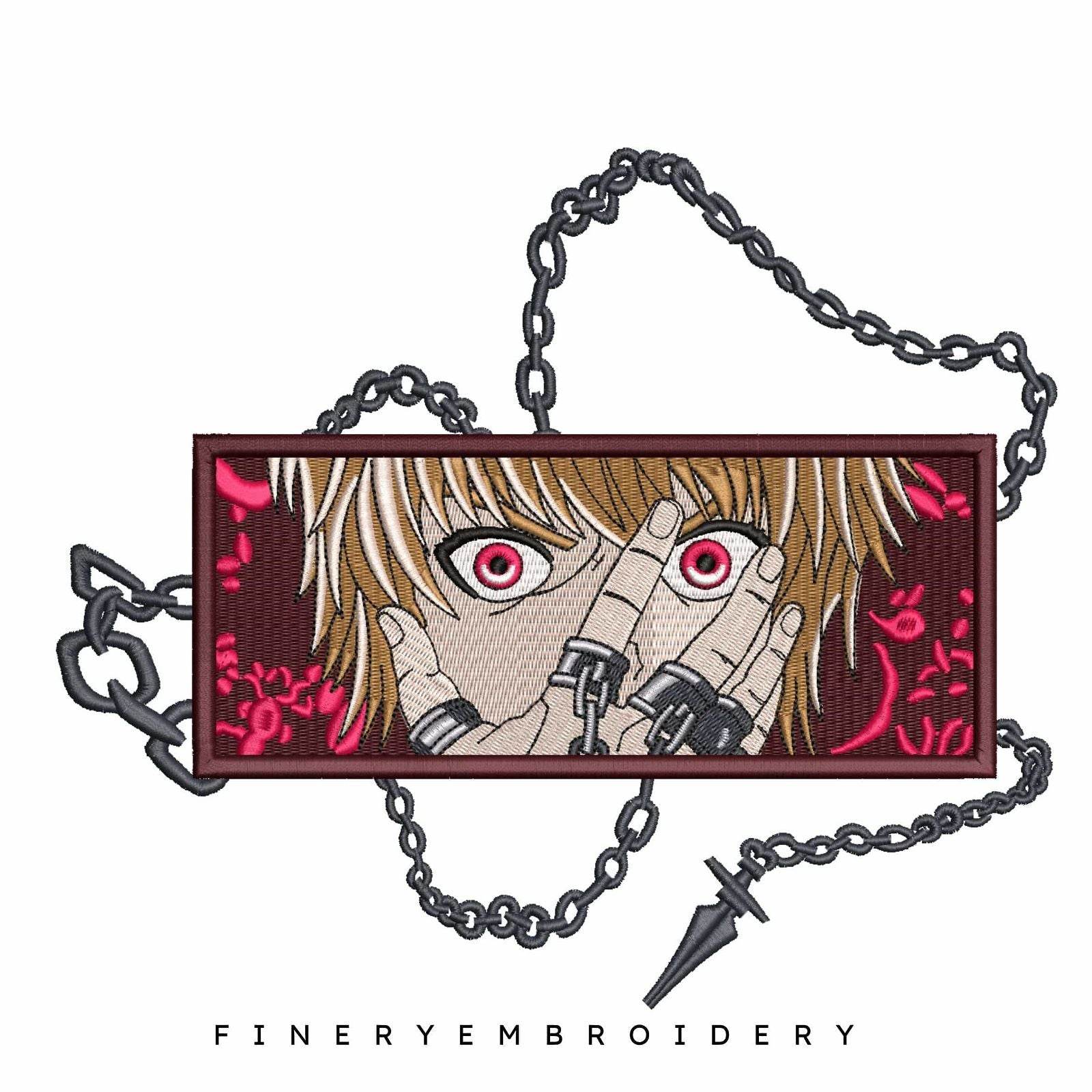 Kurapika Hunter X - Animé  - Embroidery Design - Image 2