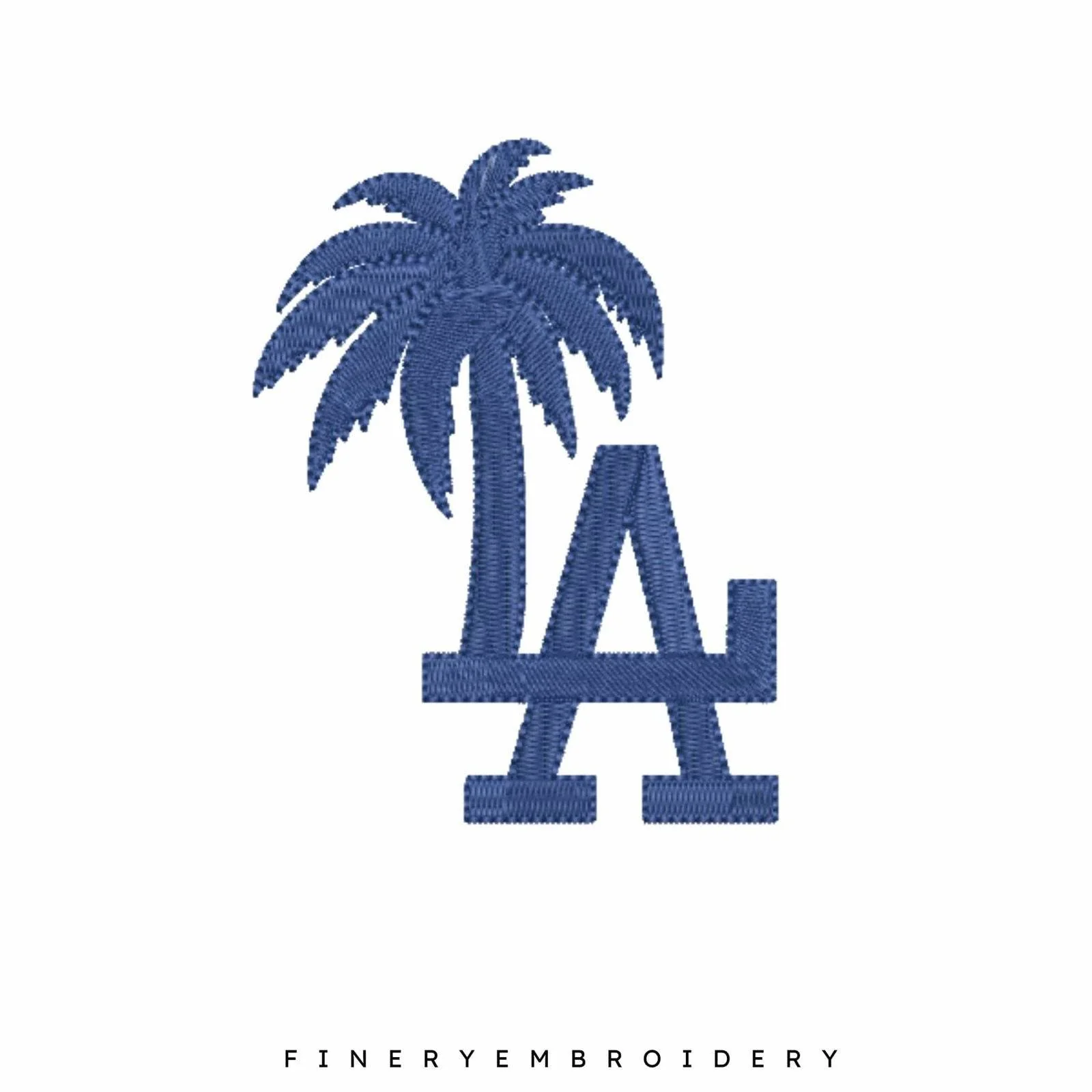 Los Angeles Dodgers Logo - Embroidery Design | FineryEmbroidery - Image 3