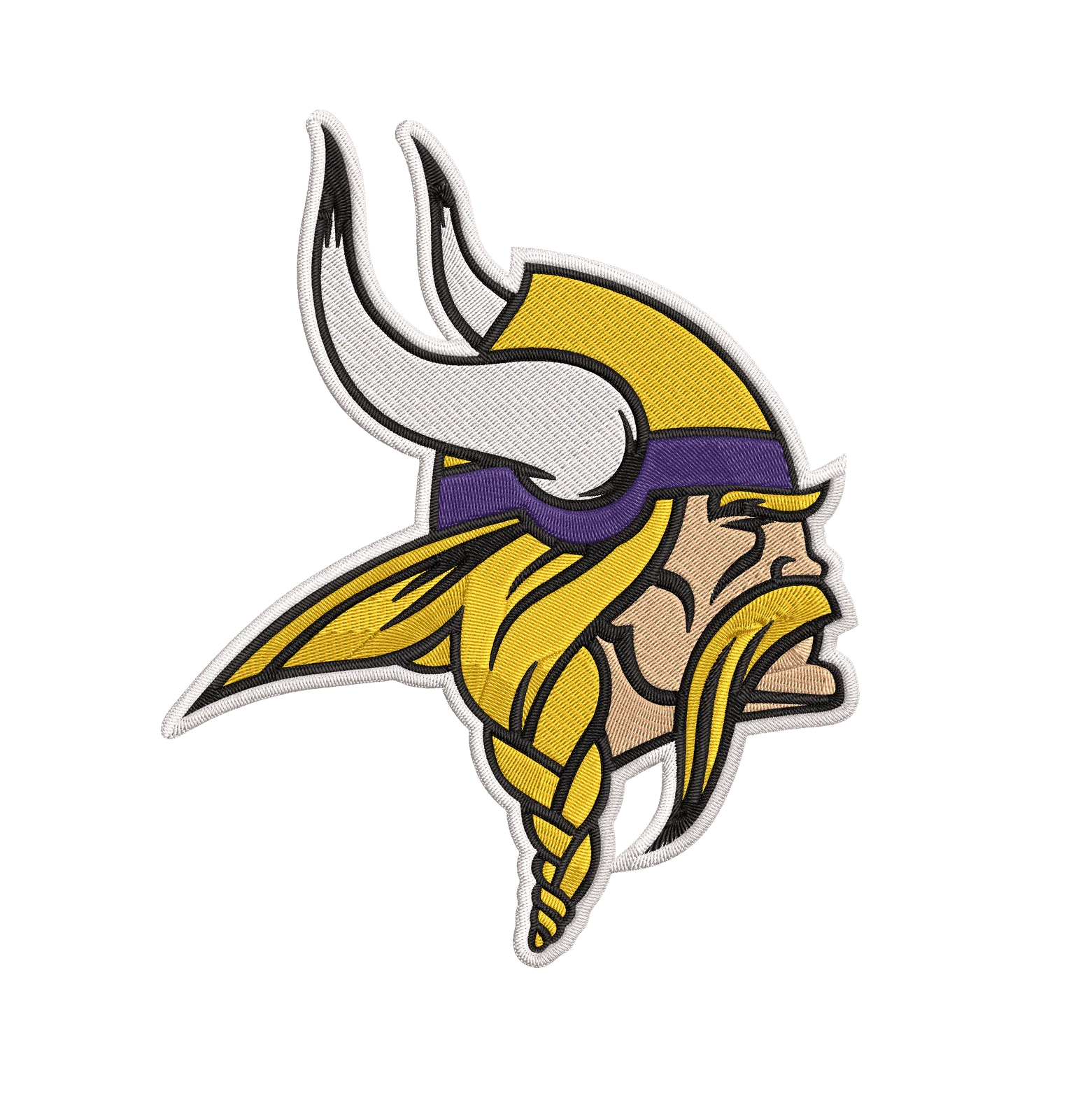 Minnesota Vikings 1 : Embroidery Design - Image 2