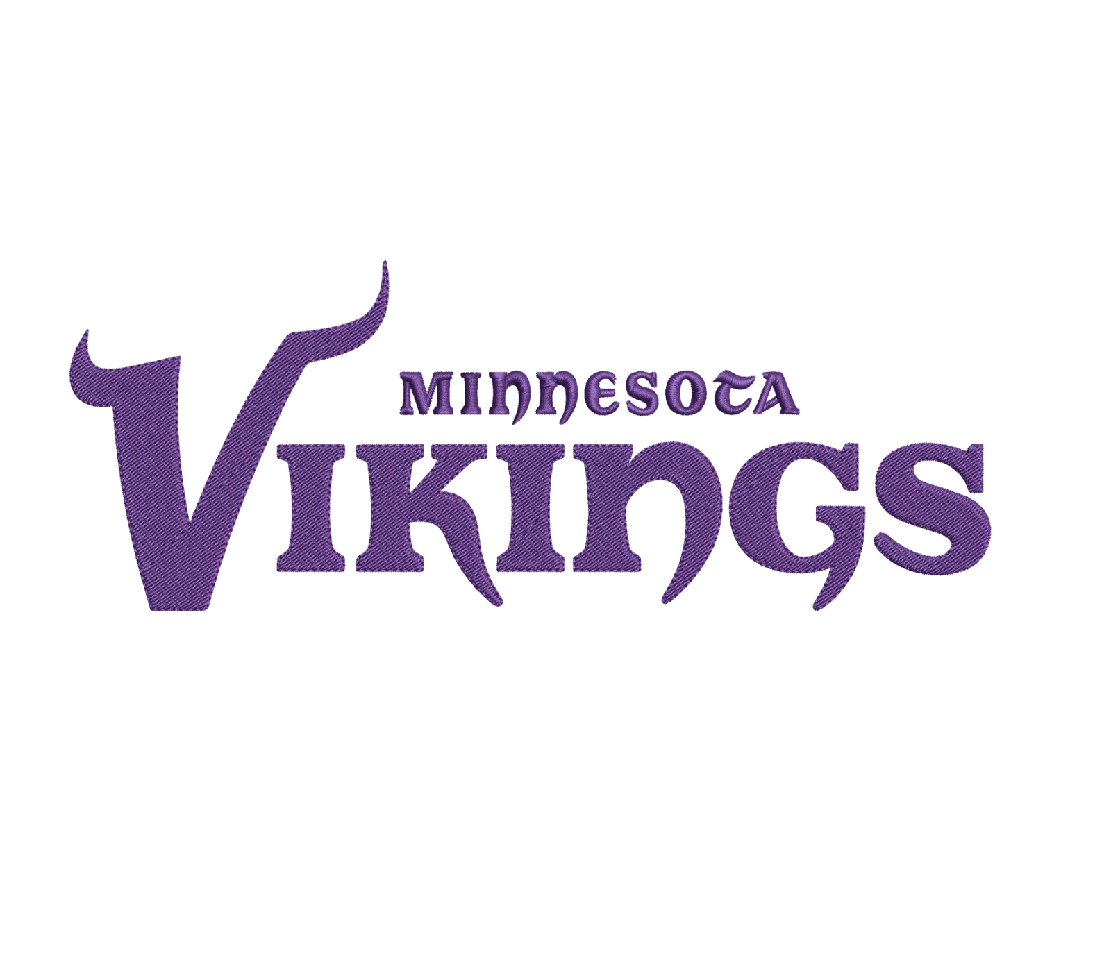Minnesota Vikings 4 : Embroidery Design - Image 2