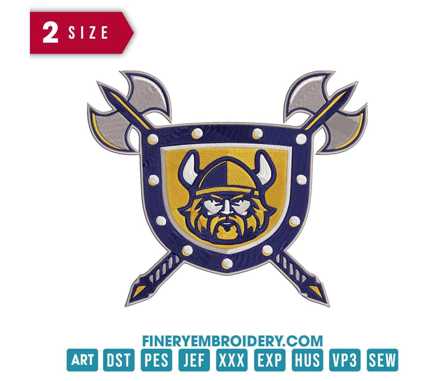 Minnesota Vikings 5 : Embroidery Design