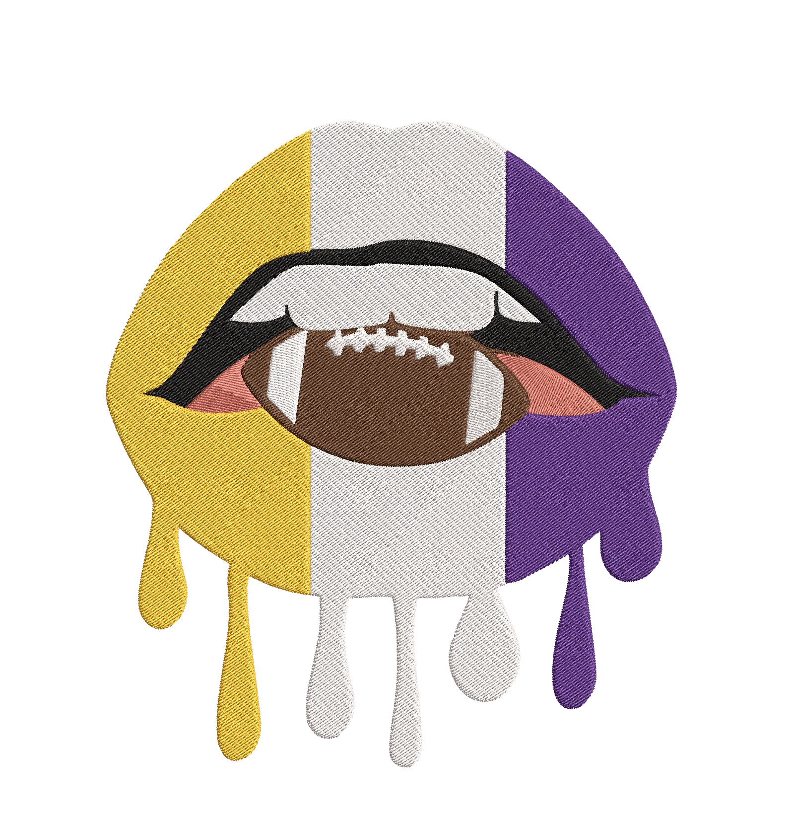 Minnesota Vikings 6 : Embroidery Design - Image 2
