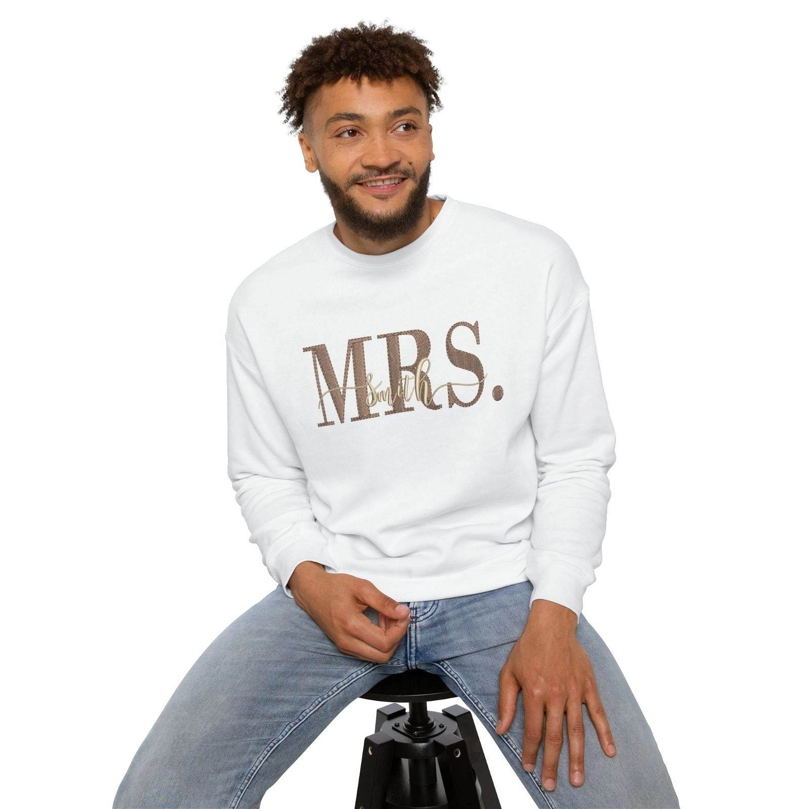 Personalized Mr. & Mrs. Embroidery Pack with Customizable Family Name - Image 2