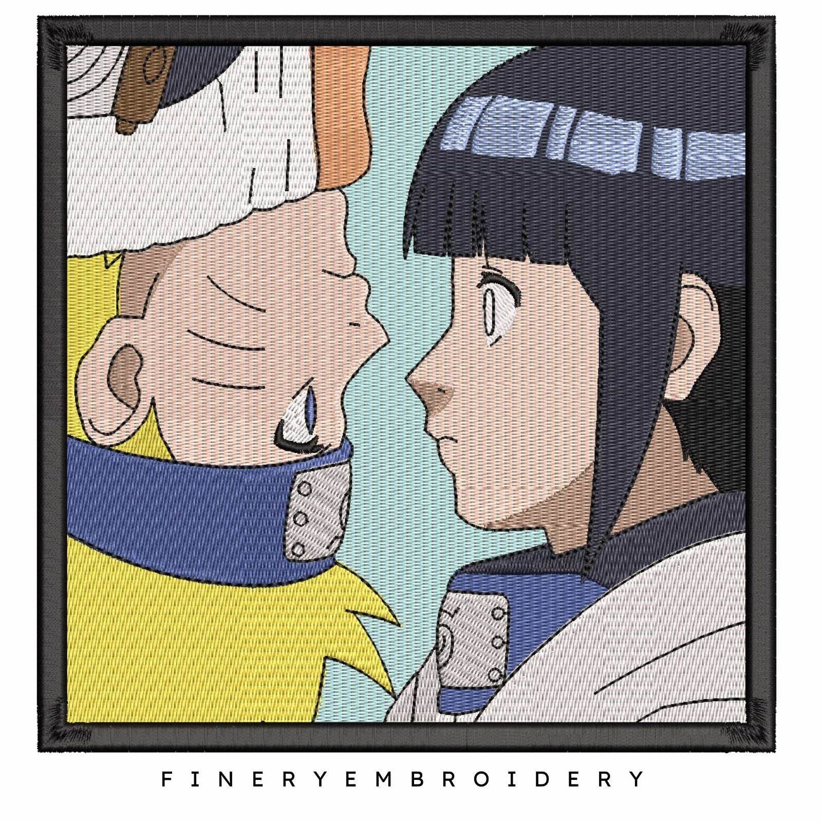 Naruto & Hinata - Animé - Embroidery Design - Image 2