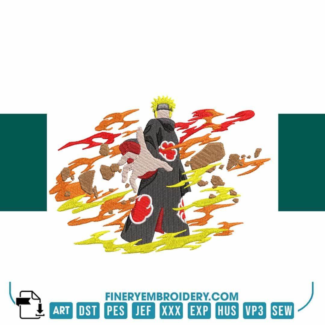 Naruto Pain Ultimate Ninja Blazing - Animé  - Embroidery Design