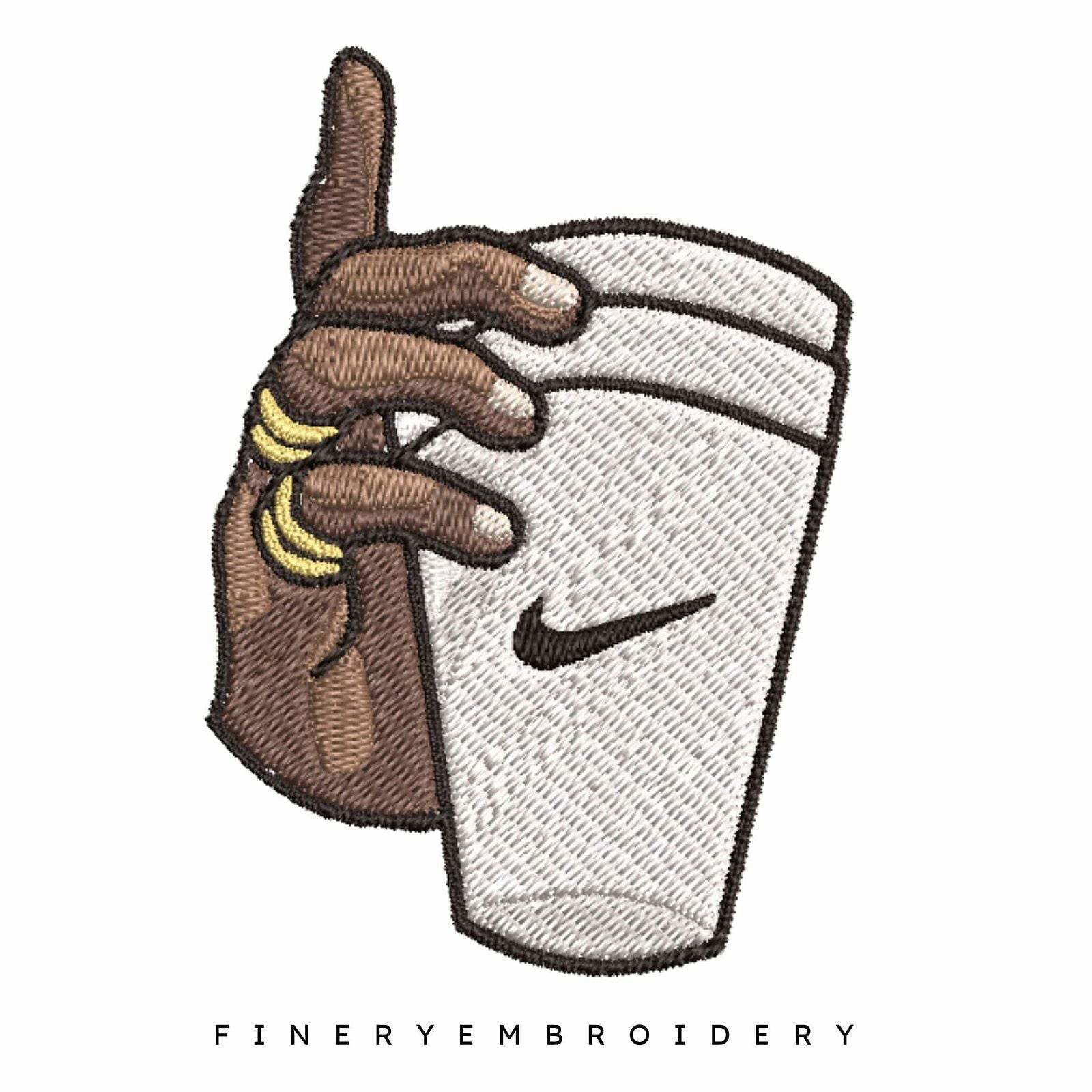 Nike Cup - Embroidery Design - Image 2