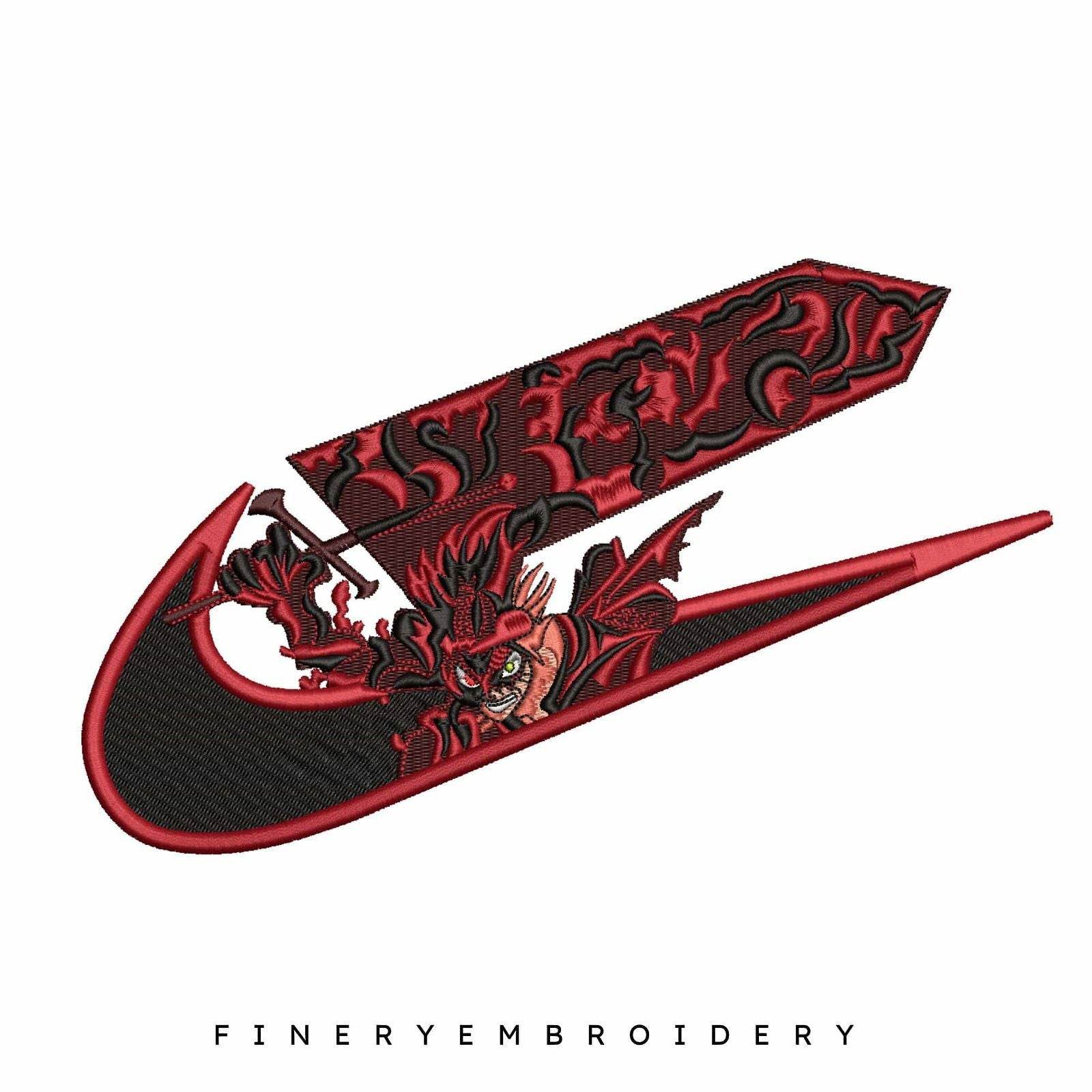 Nike Demon Asta - Embroidery Design - Image 2