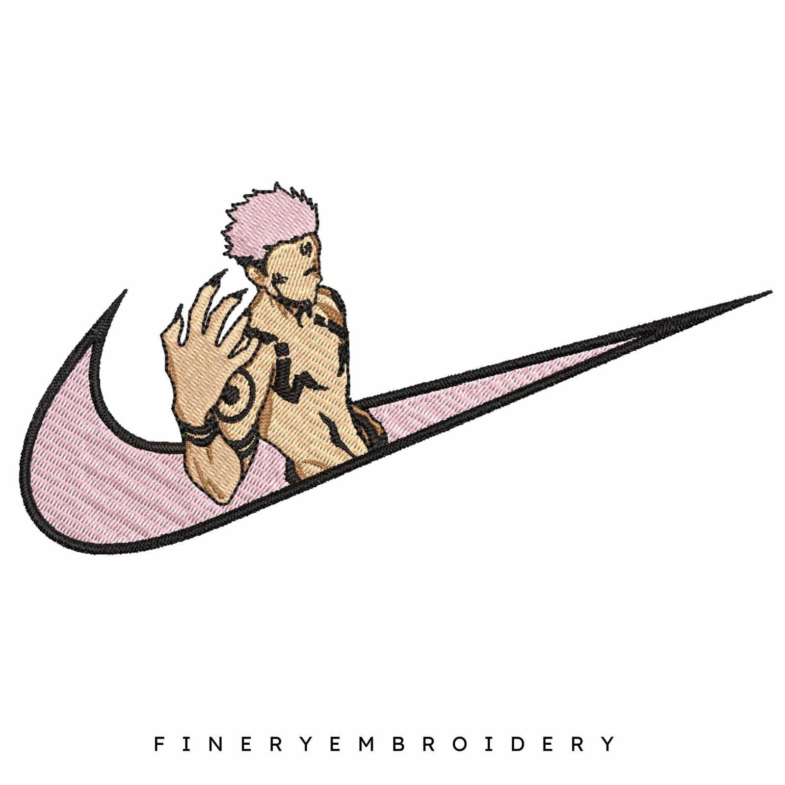 Nike Jujustsu  - Embroidery Design - Image 2