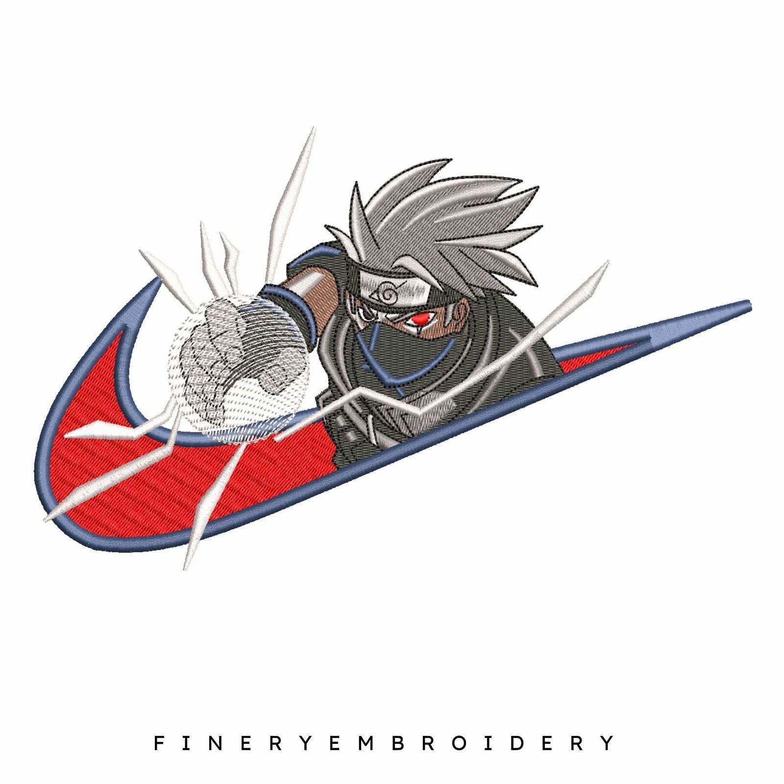 Nike Kakashi - Embroidery Design - Image 2
