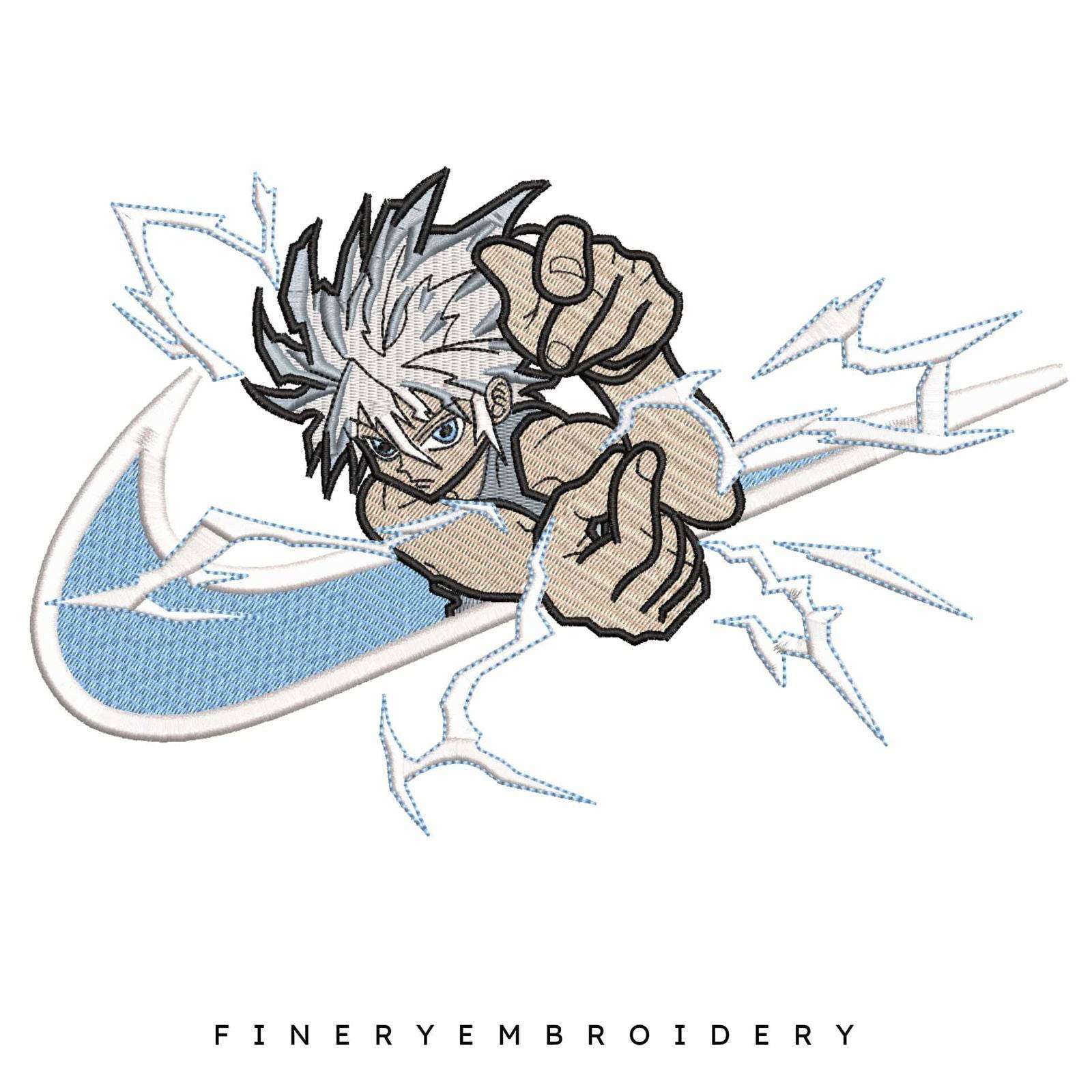 Nike Killua - Embroidery Design - Image 2