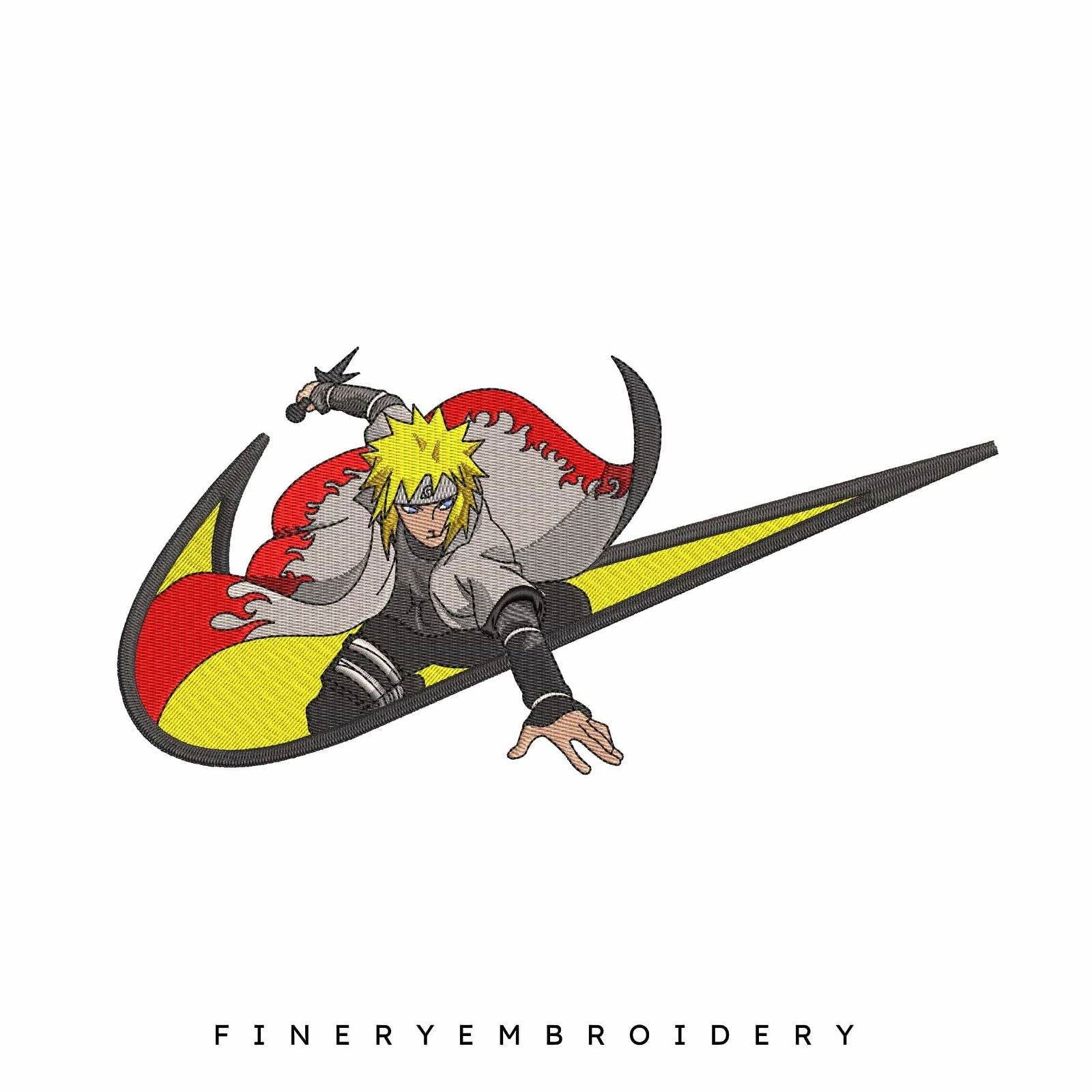 Nike Naruto Gogeta - Embroidery Design - Image 2